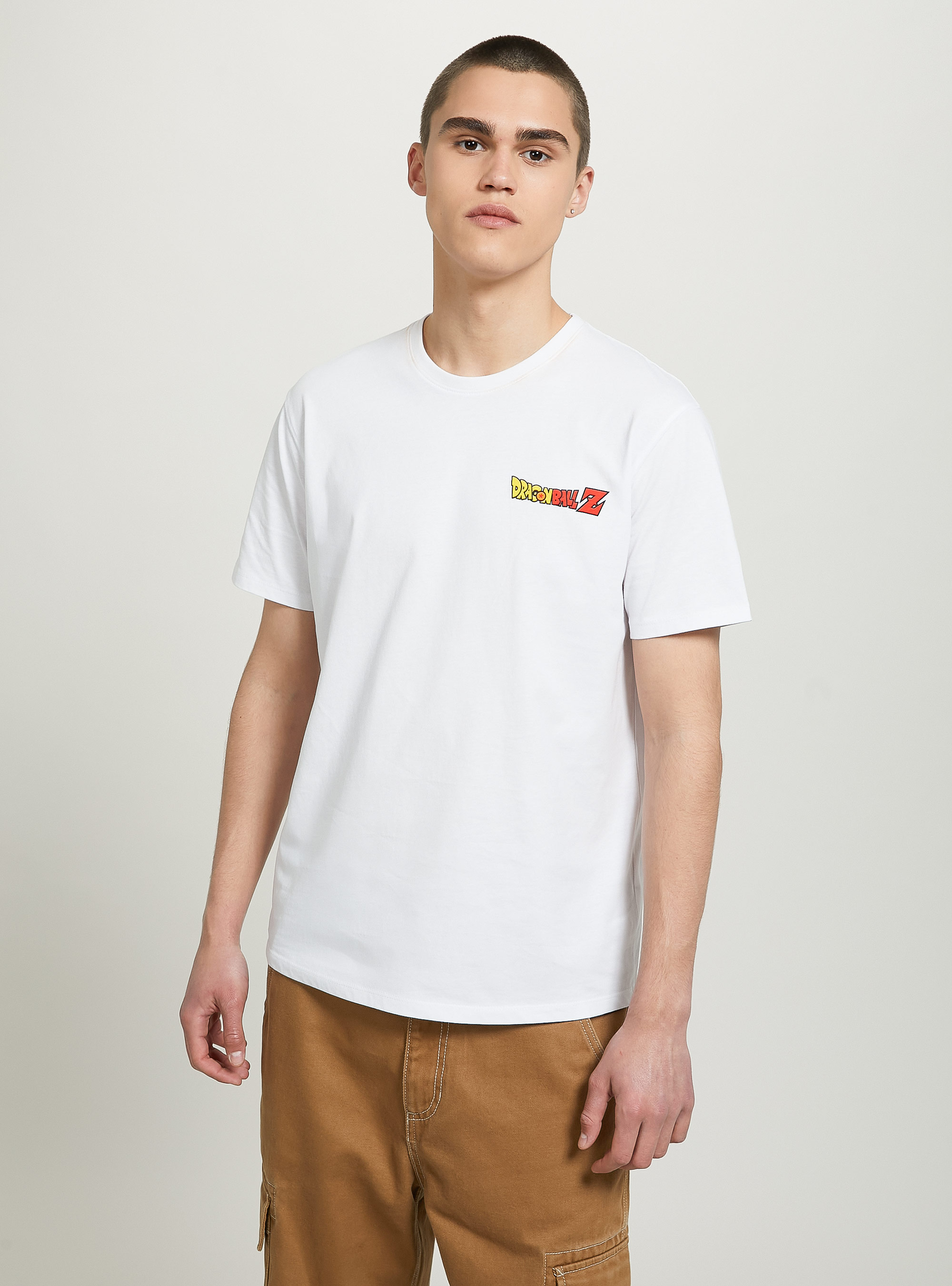 Dragon Ball / Alcott T-shirt, WH3 WHITE