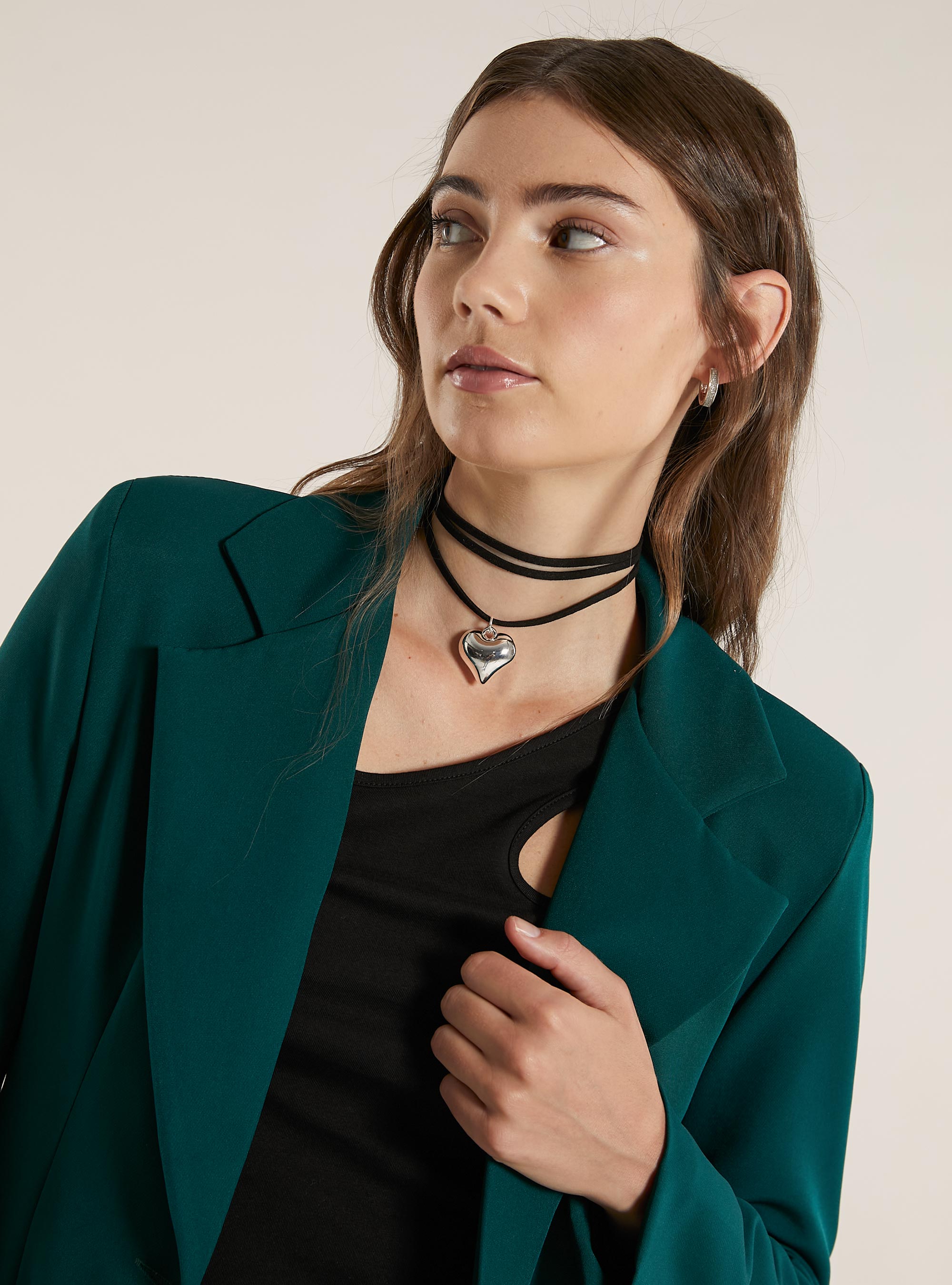 Einreihiger Blazer, GN1 GREEN DARK