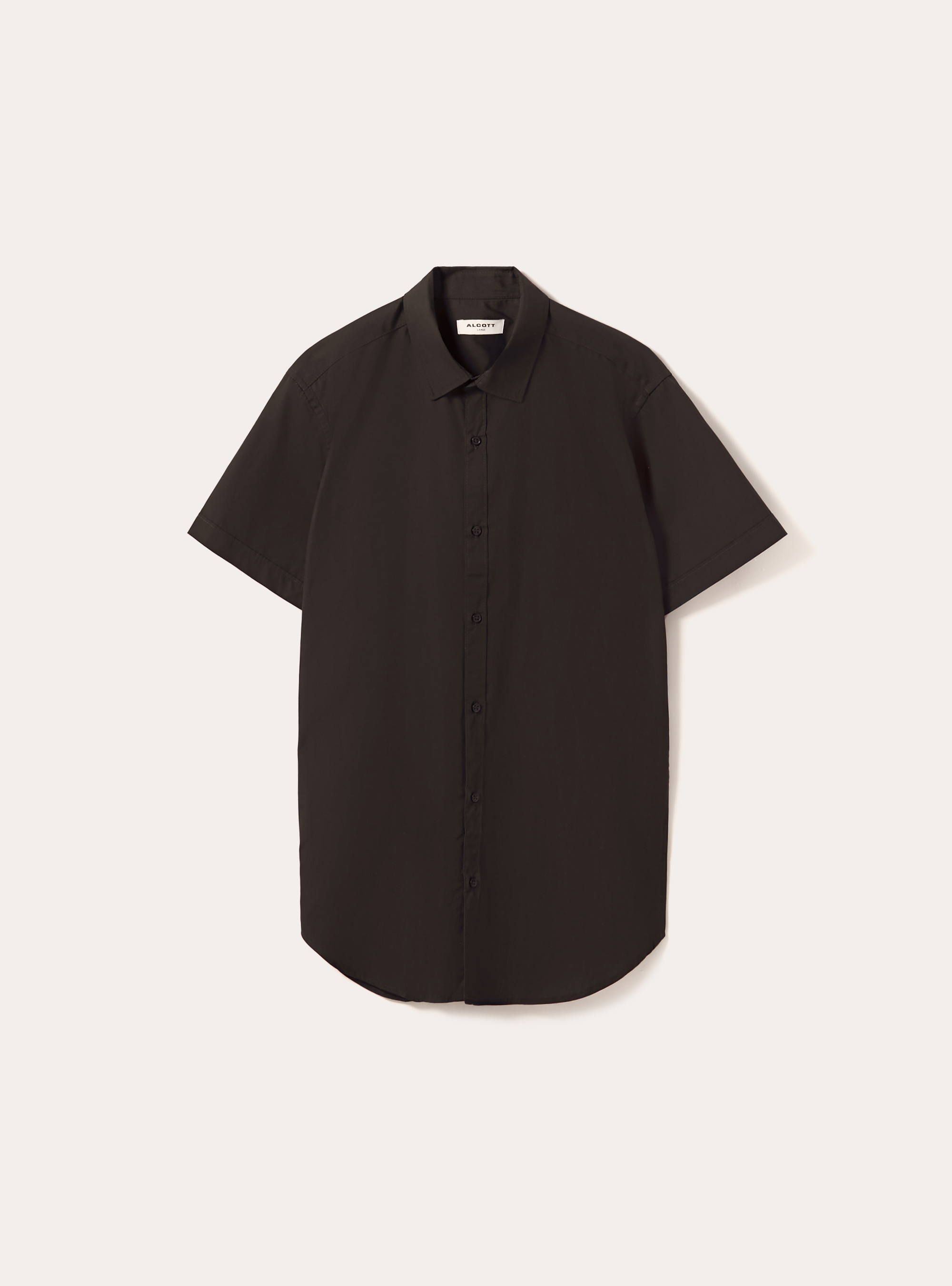 Short-sleeved shirt, BK1 BLACK