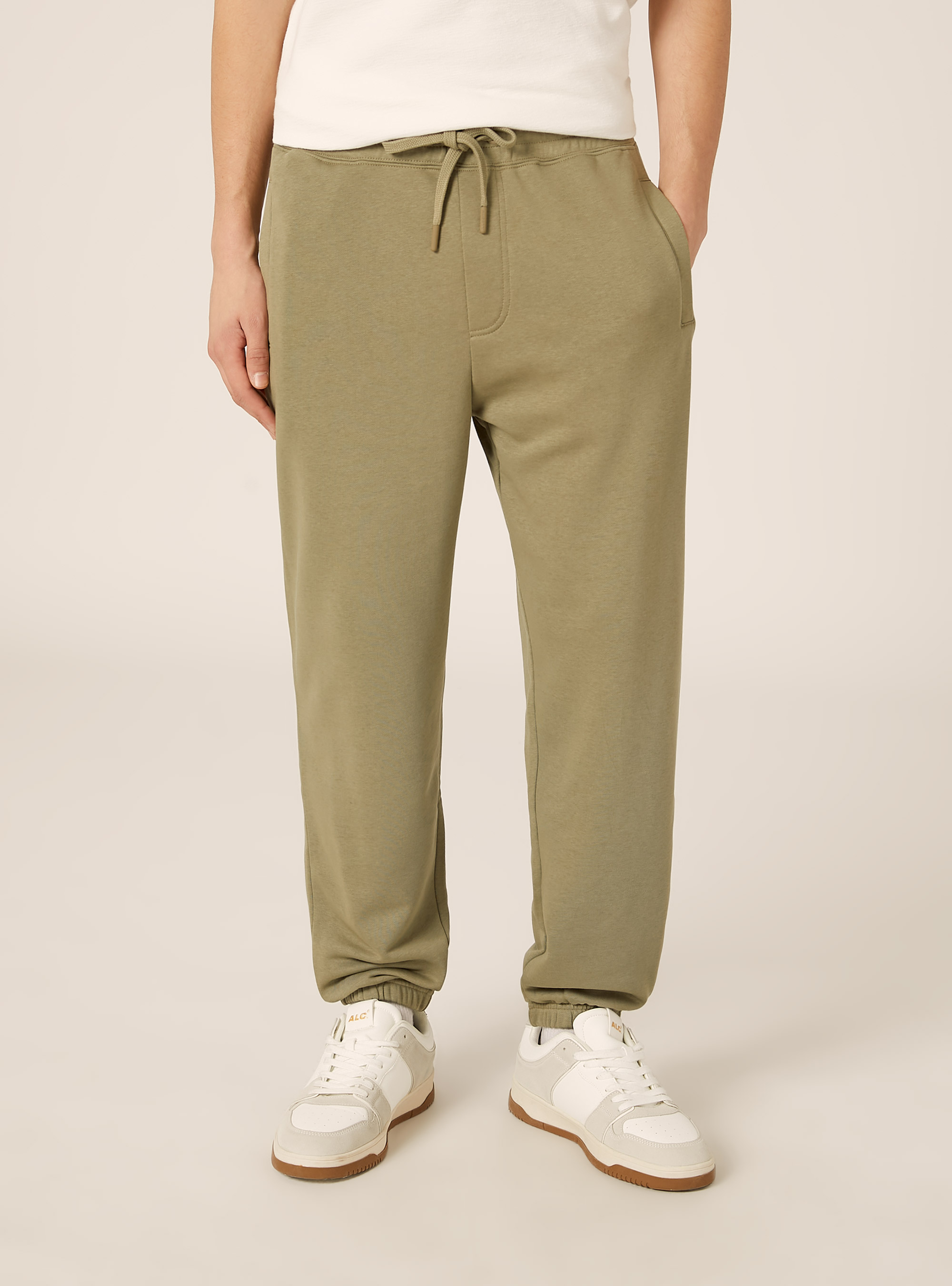Pantaloni jogger in felpa, KY2 KAKY MEDIUM