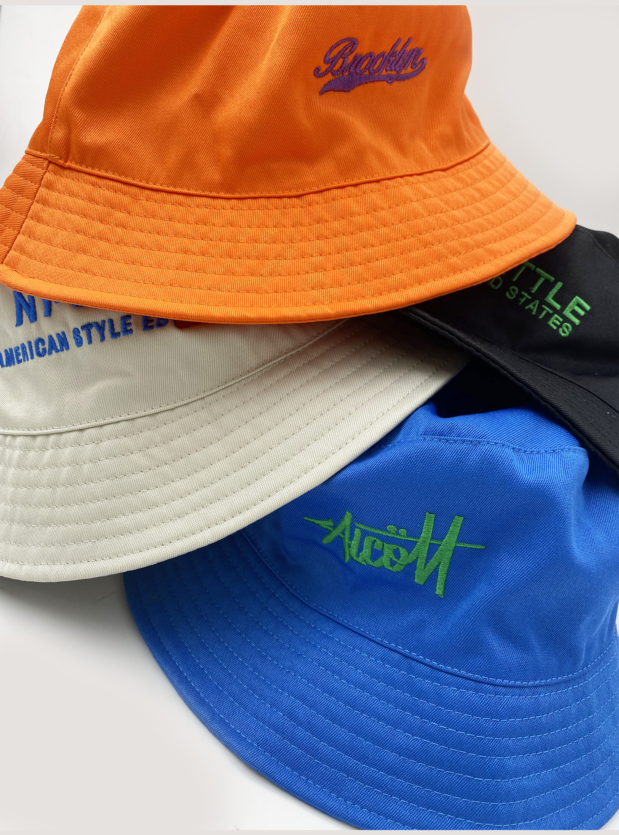 Cappello pescatore con ricamo, C2227 ROYALE