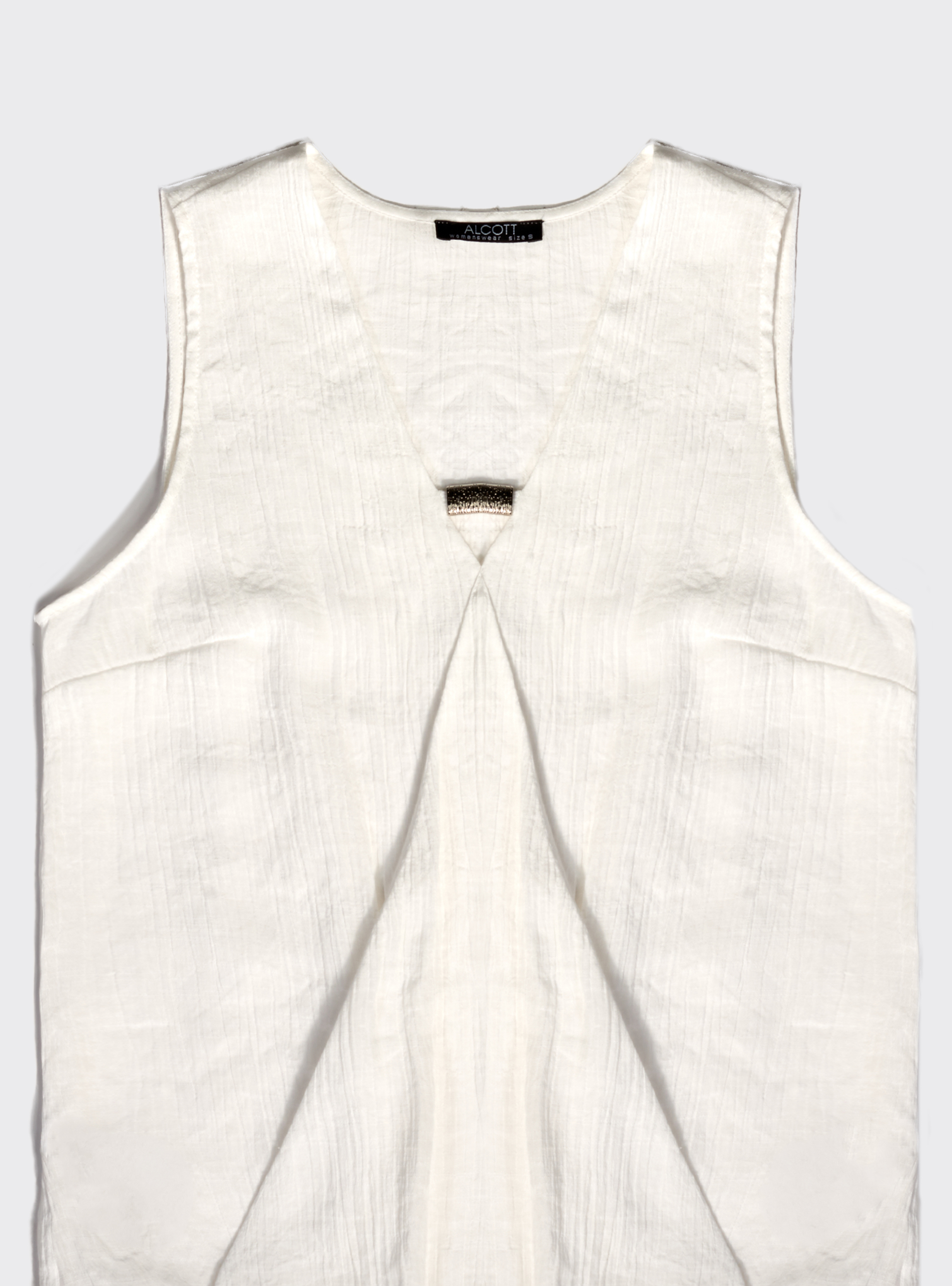 Haut avec bijou fantaisie, C001 OFF WHITE