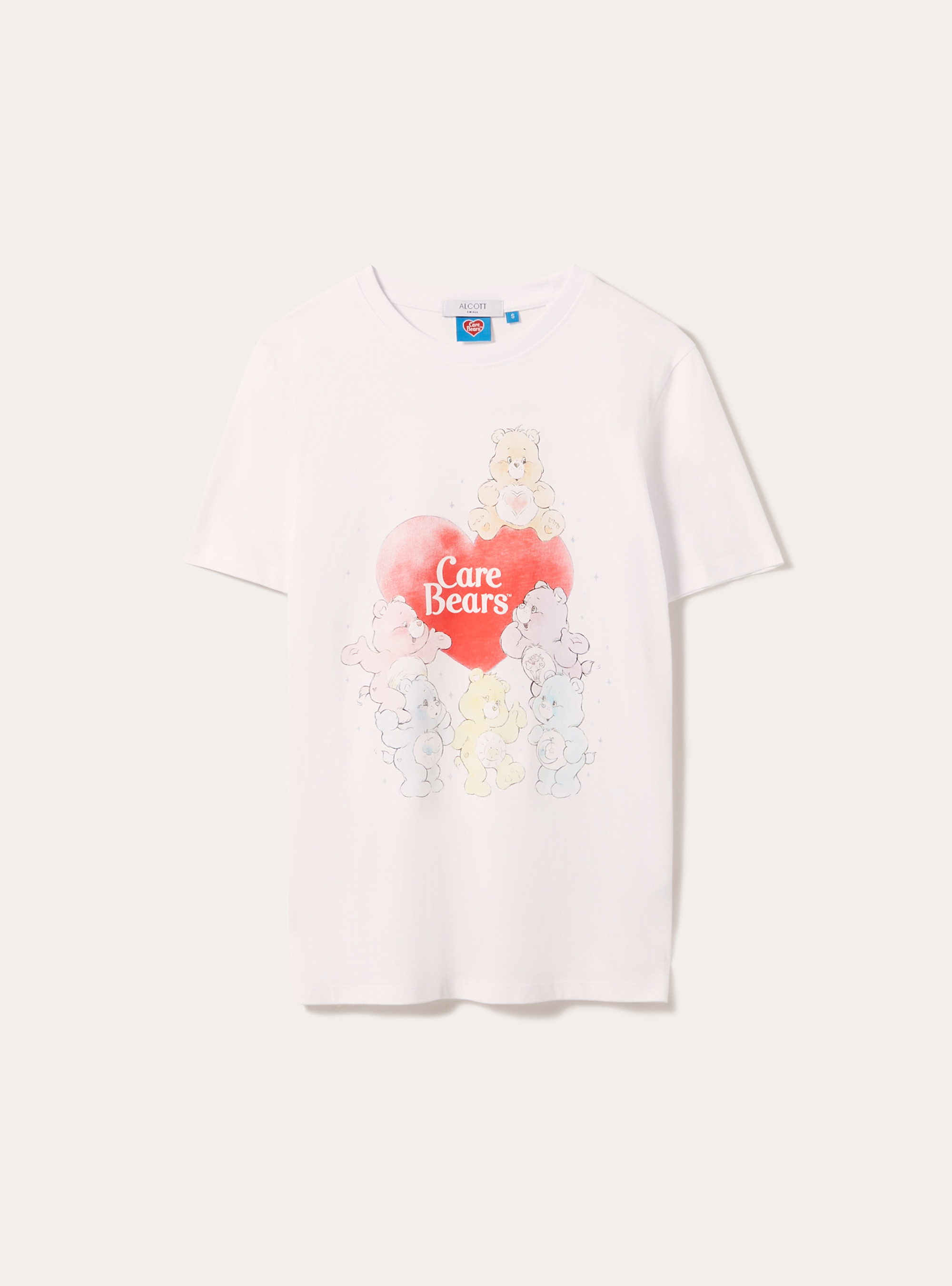 Care Bears / Alcott print t-shirt., WH3 WHITE