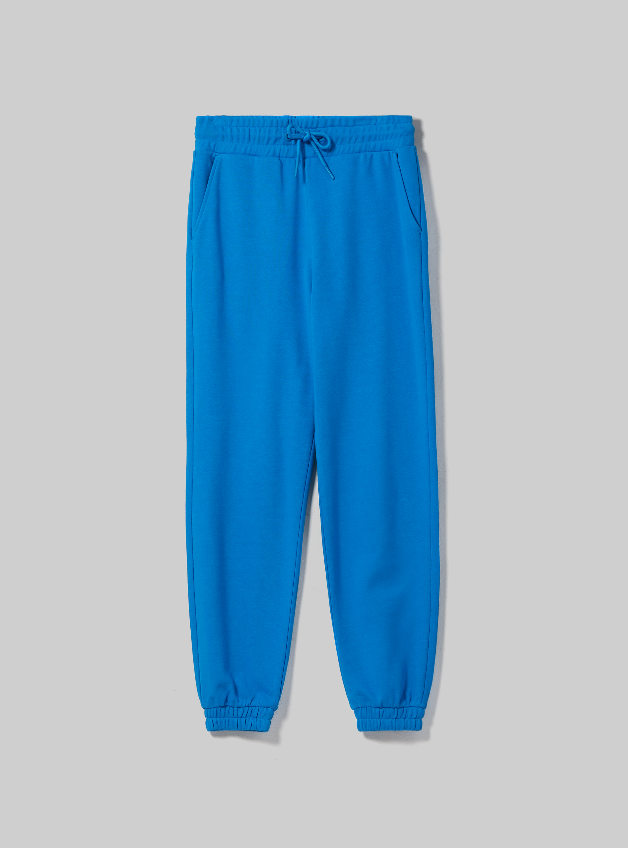 Plush jogger trousers, AZ1 AZURE DARK