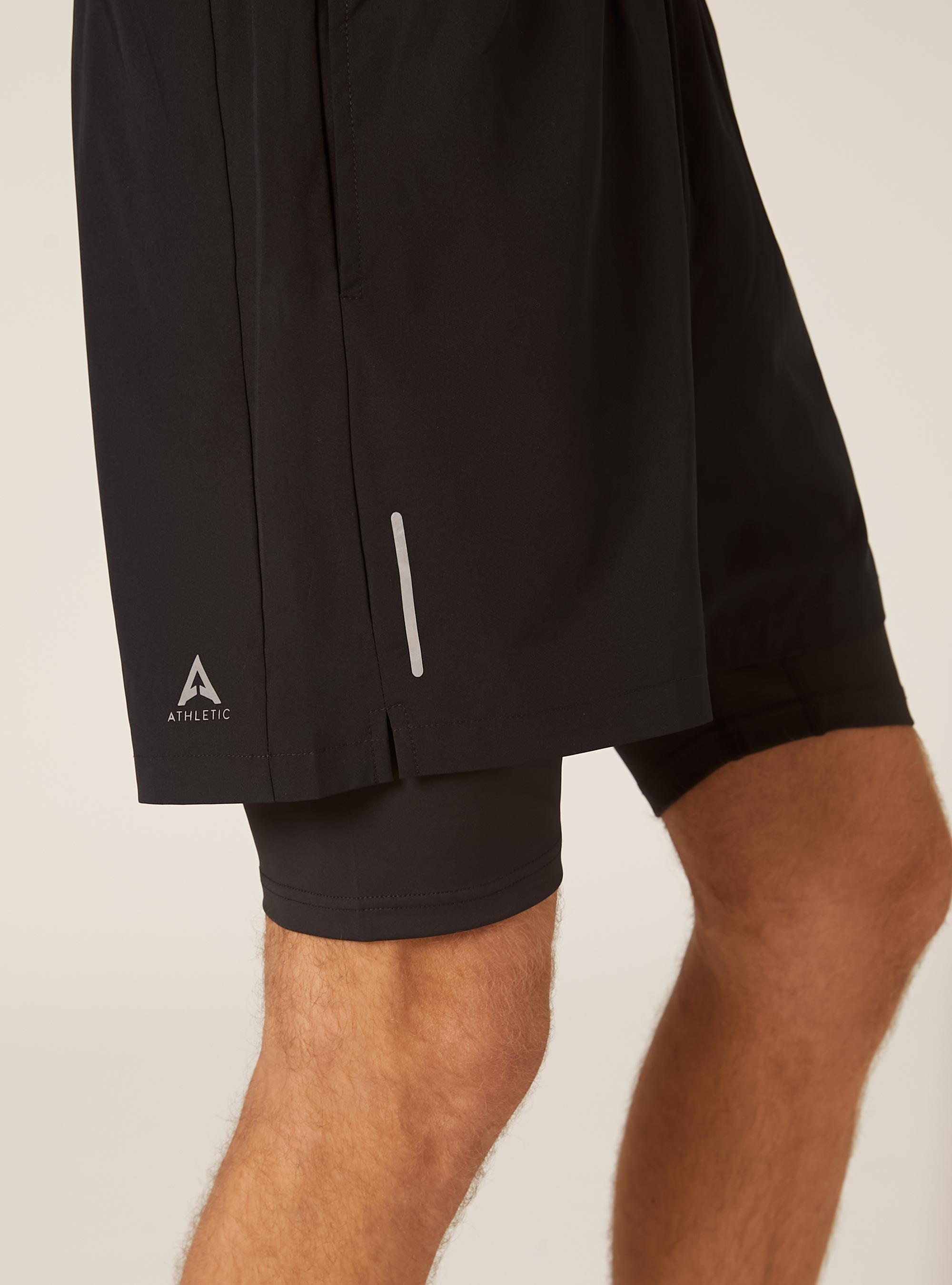 Bermuda avec culotte Athletic capsule, BK1 BLACK