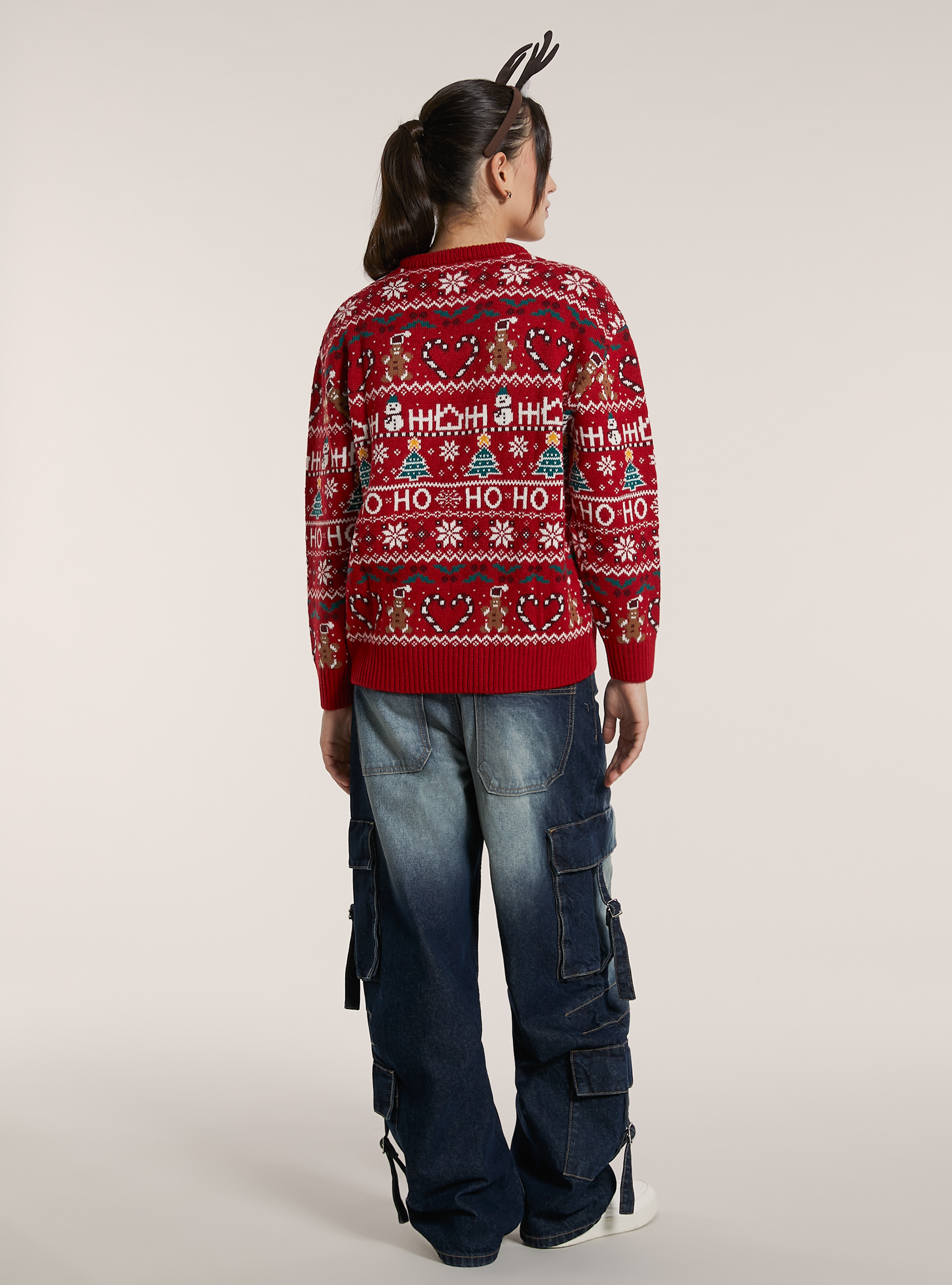 Pullover Christmas Collection, RD2 RED MEDIUM