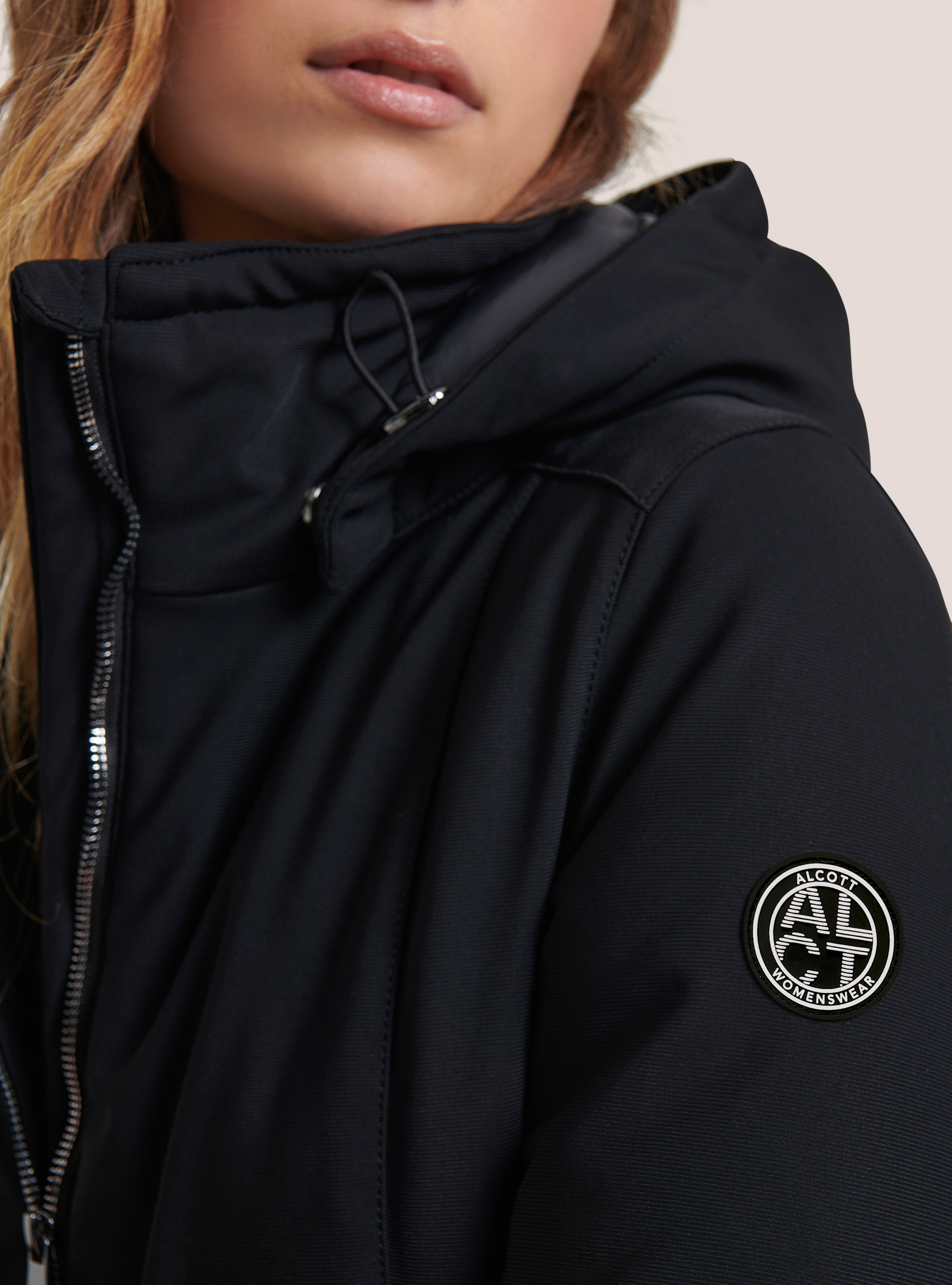 Technical jacket with recycled padding, BK1 BLACK