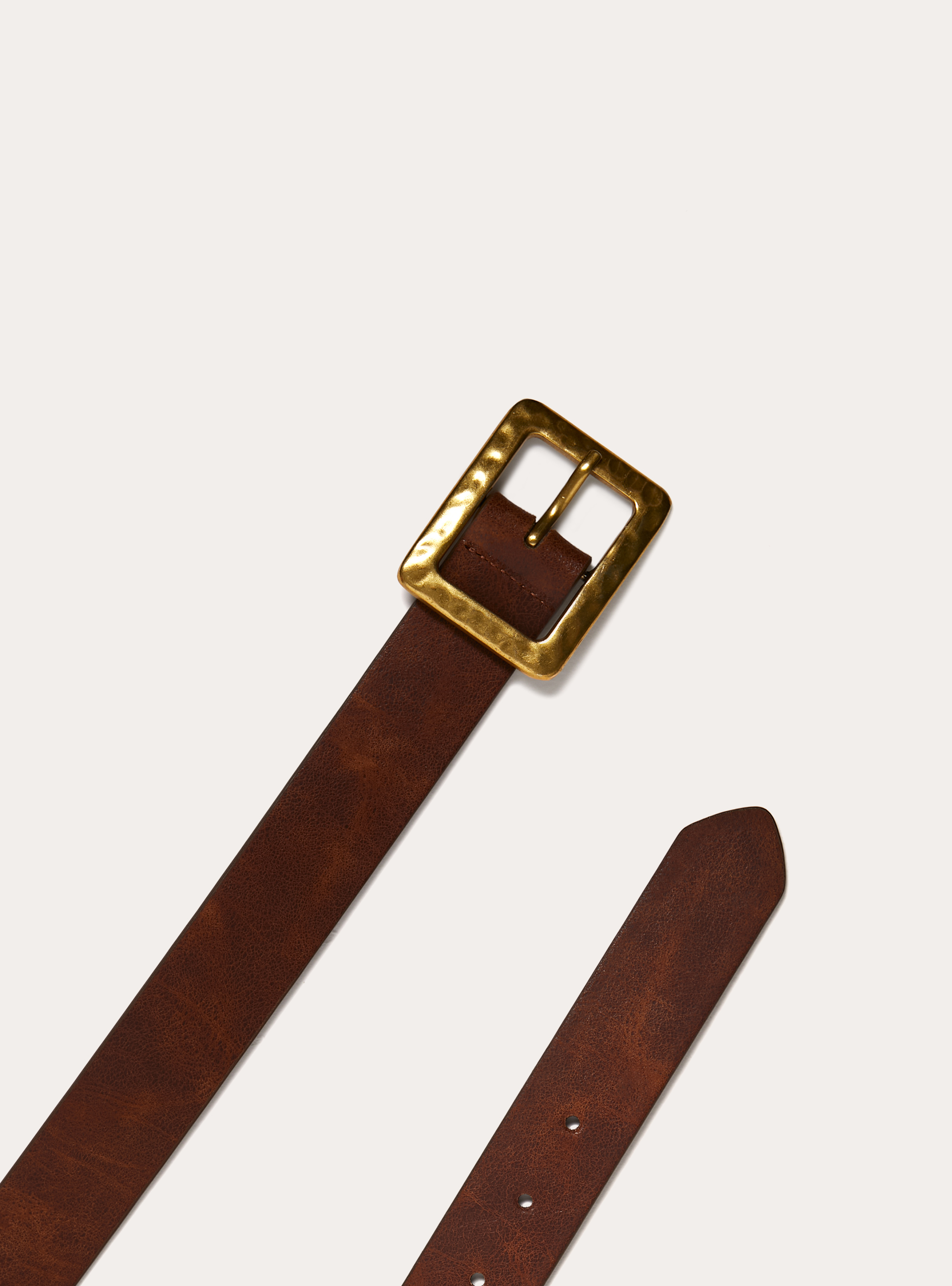 Cintura con fibbia rettangolare, TB2 TOBACCO MEDIUM