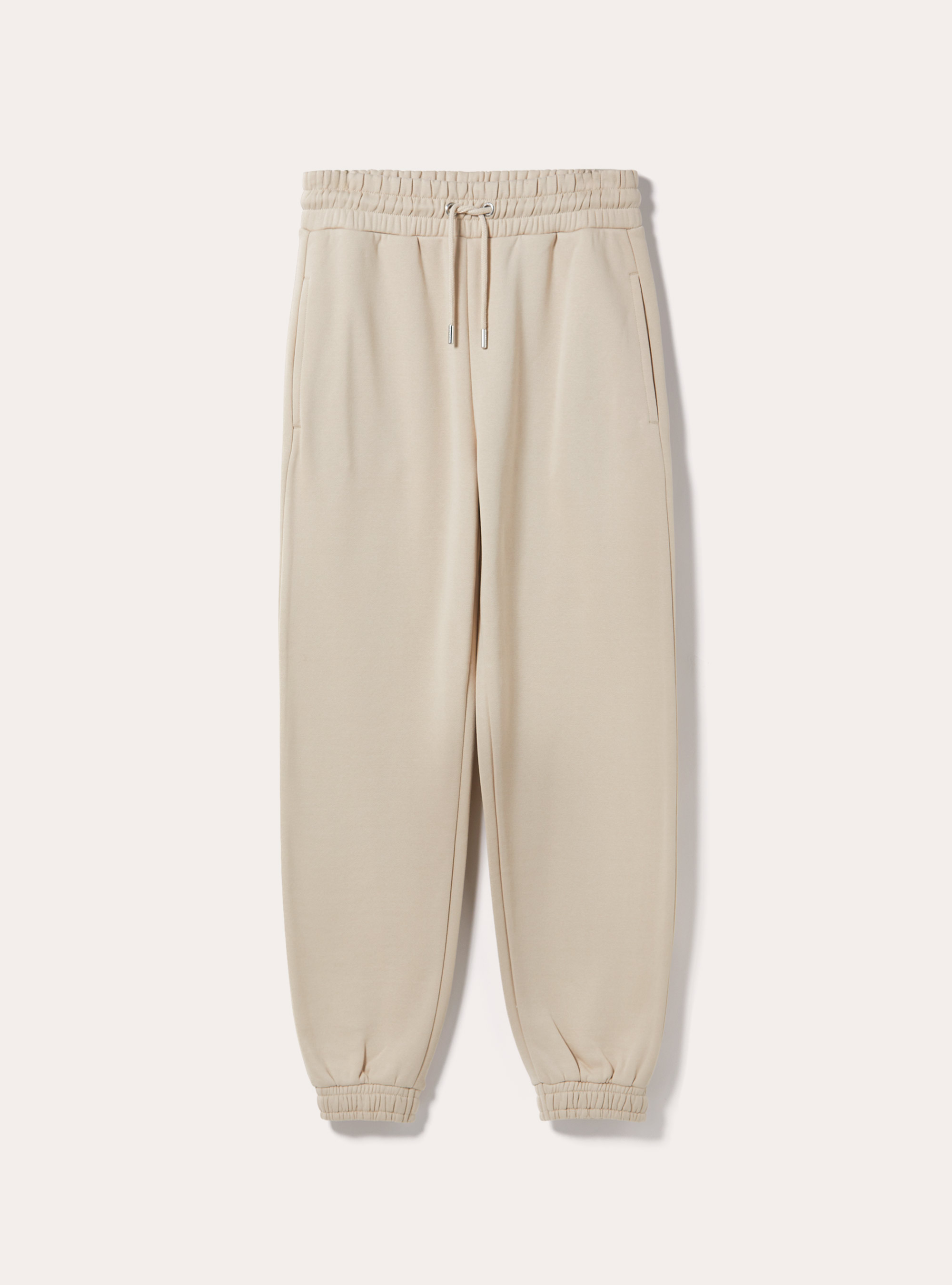 Plush jogger trousers, BG2 BEIGE MEDIUM