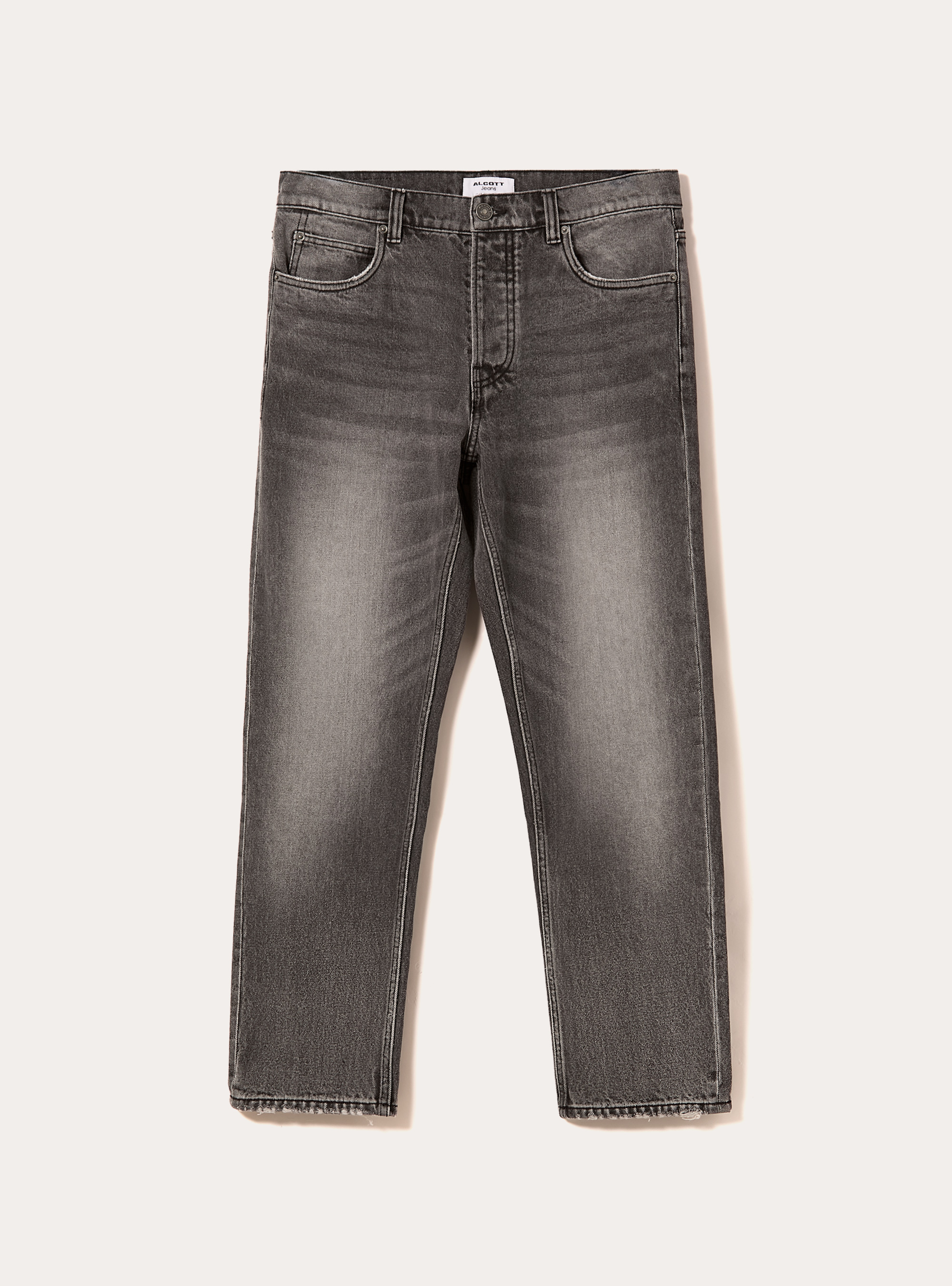 Jeans coupe droite, D00G GREY