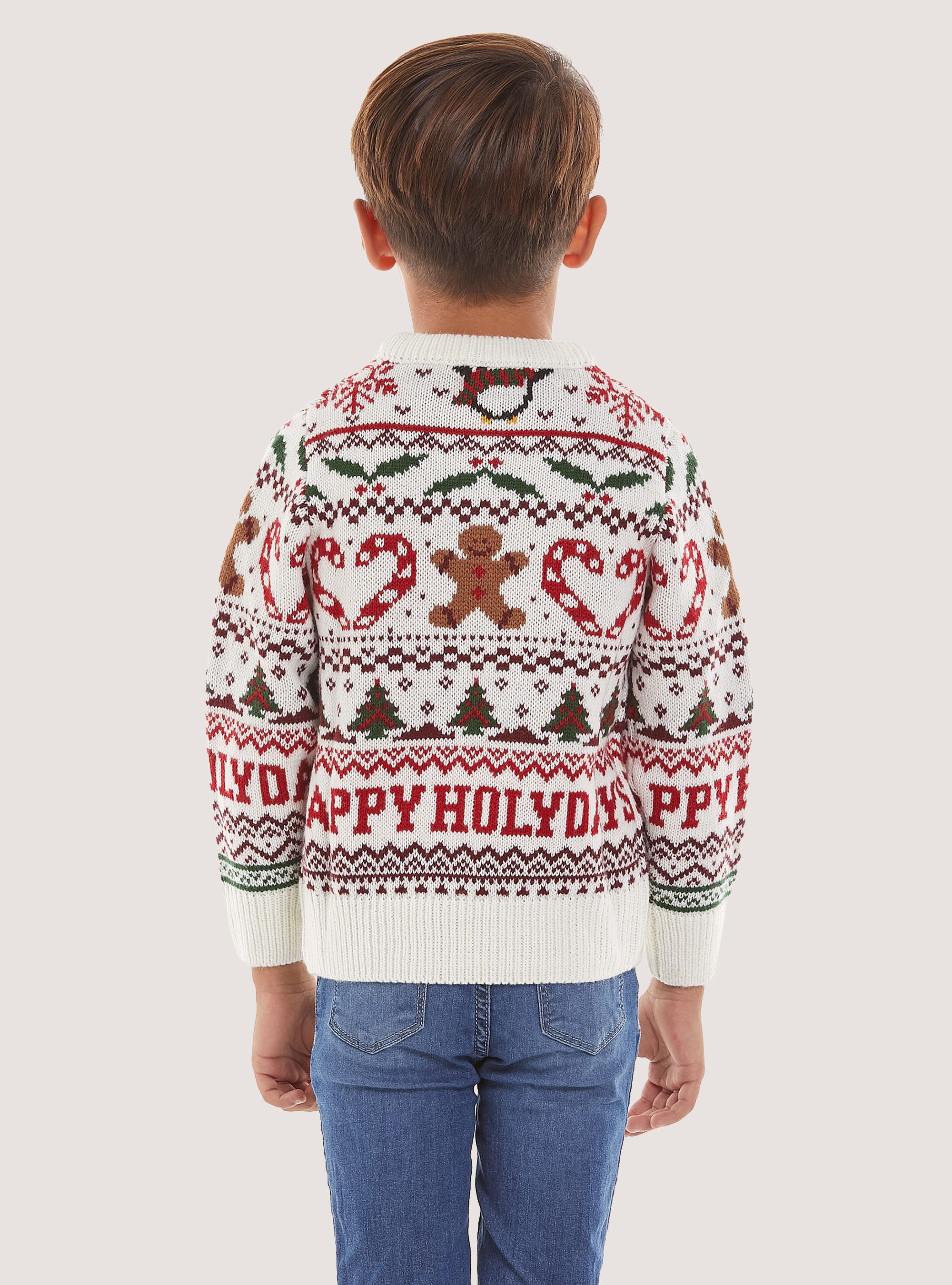 Jersey de la Colecci&oacute;n Familiar de Navidad, WH1 OFF WHITE