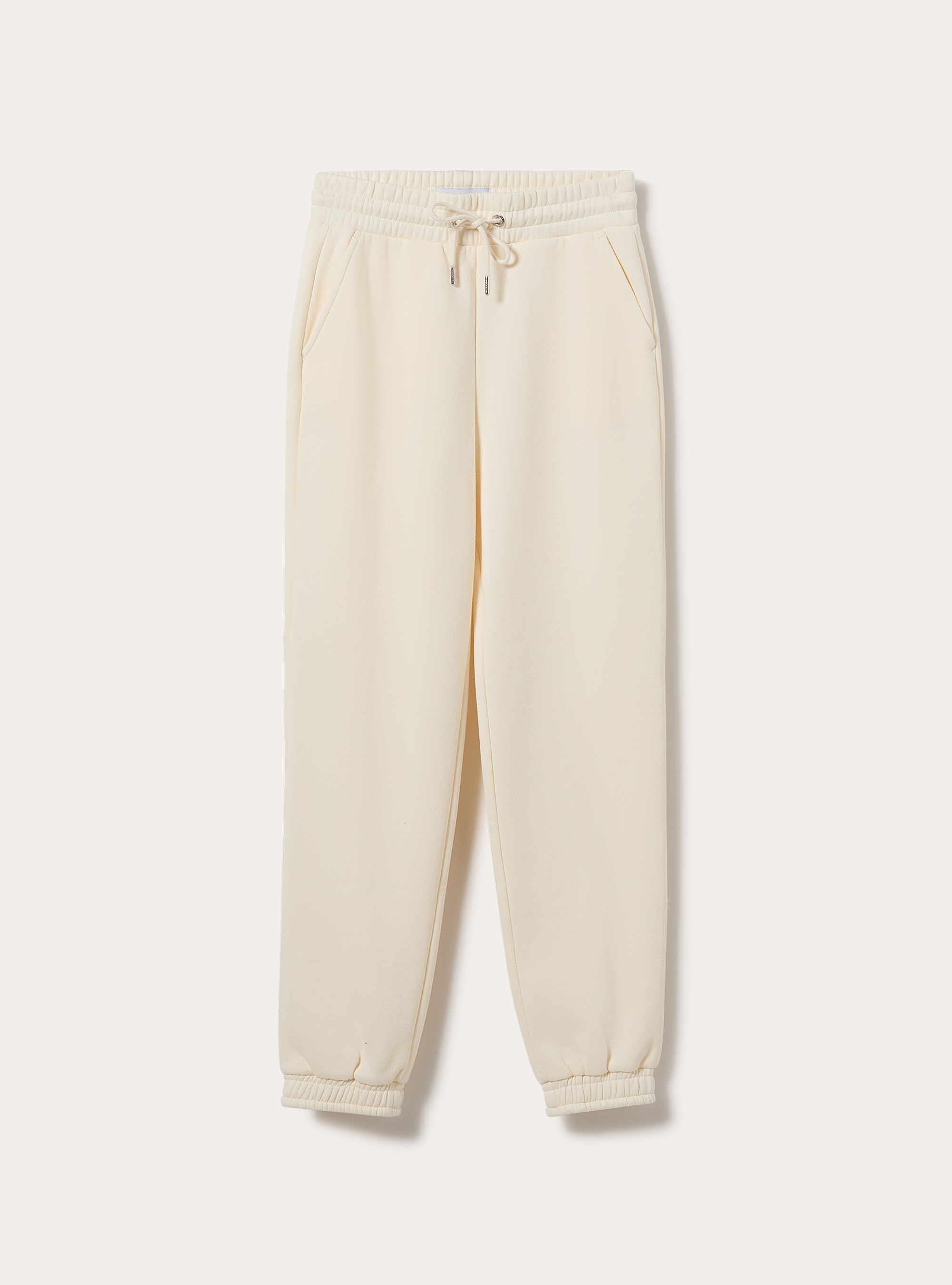 Jogger basic tinta unita, CR3 CREAM LIGHT