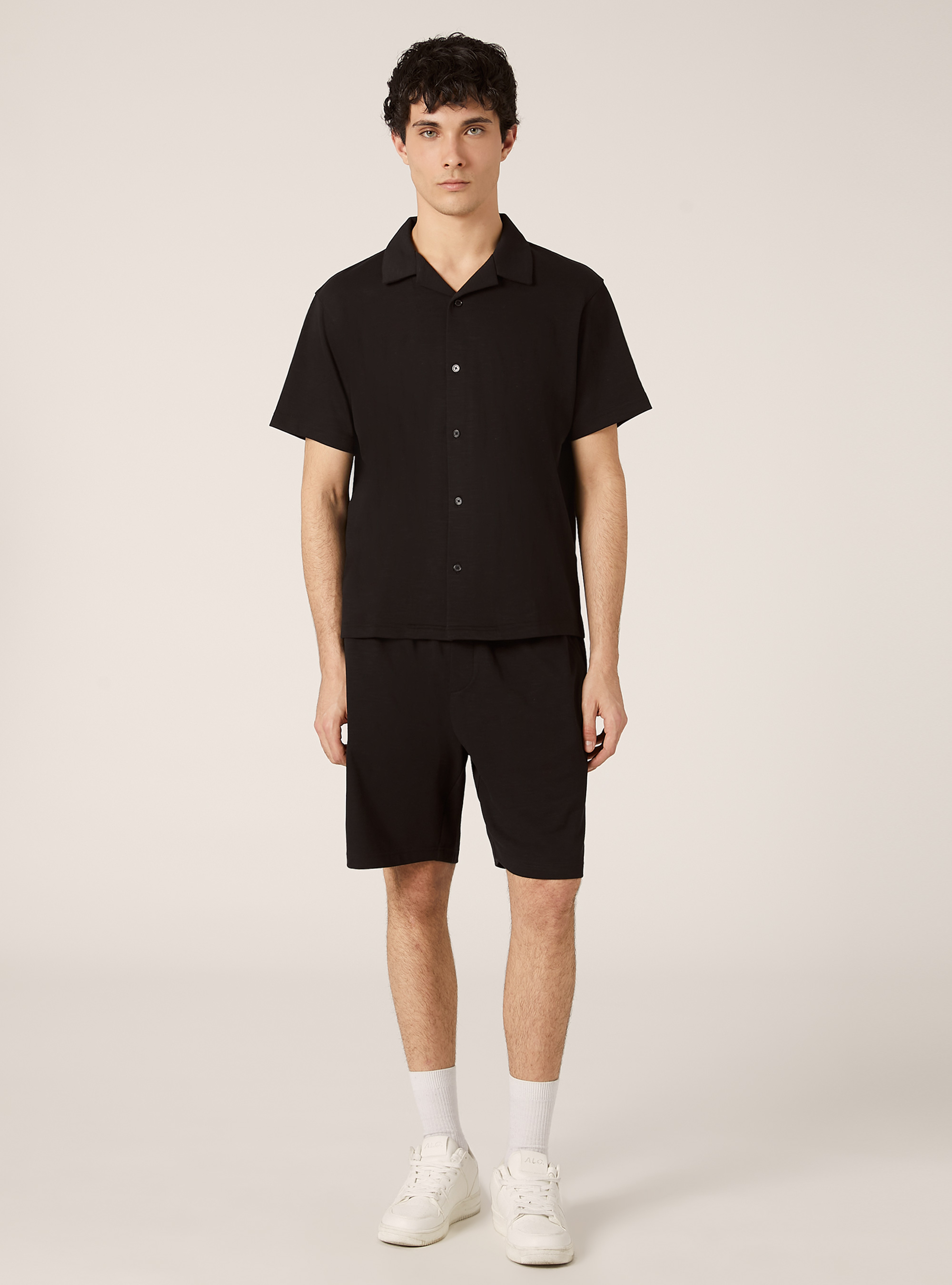 Chemise en jersey AIRes, BK1 BLACK