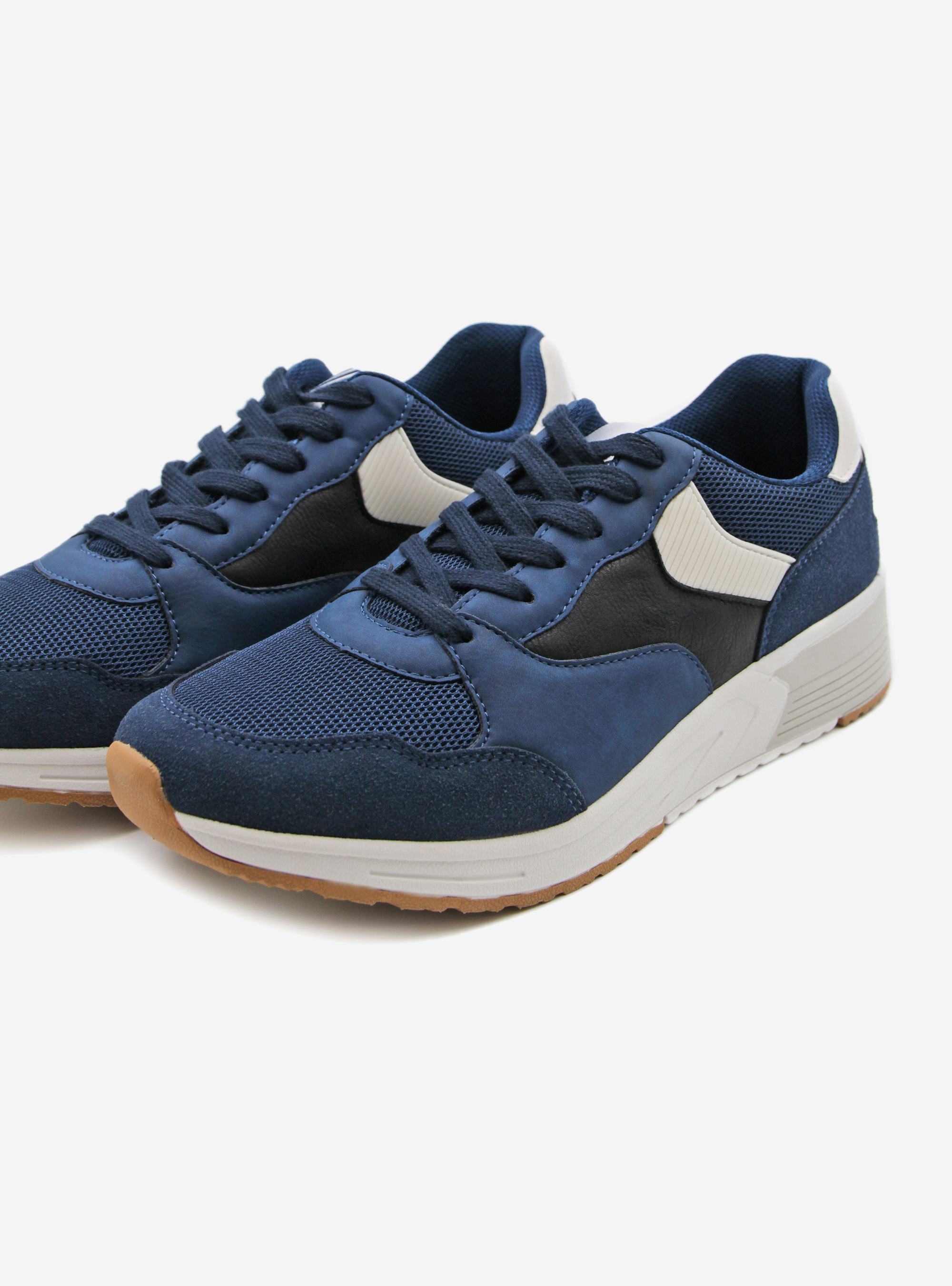 Baskets bicolores, C241 BLUE