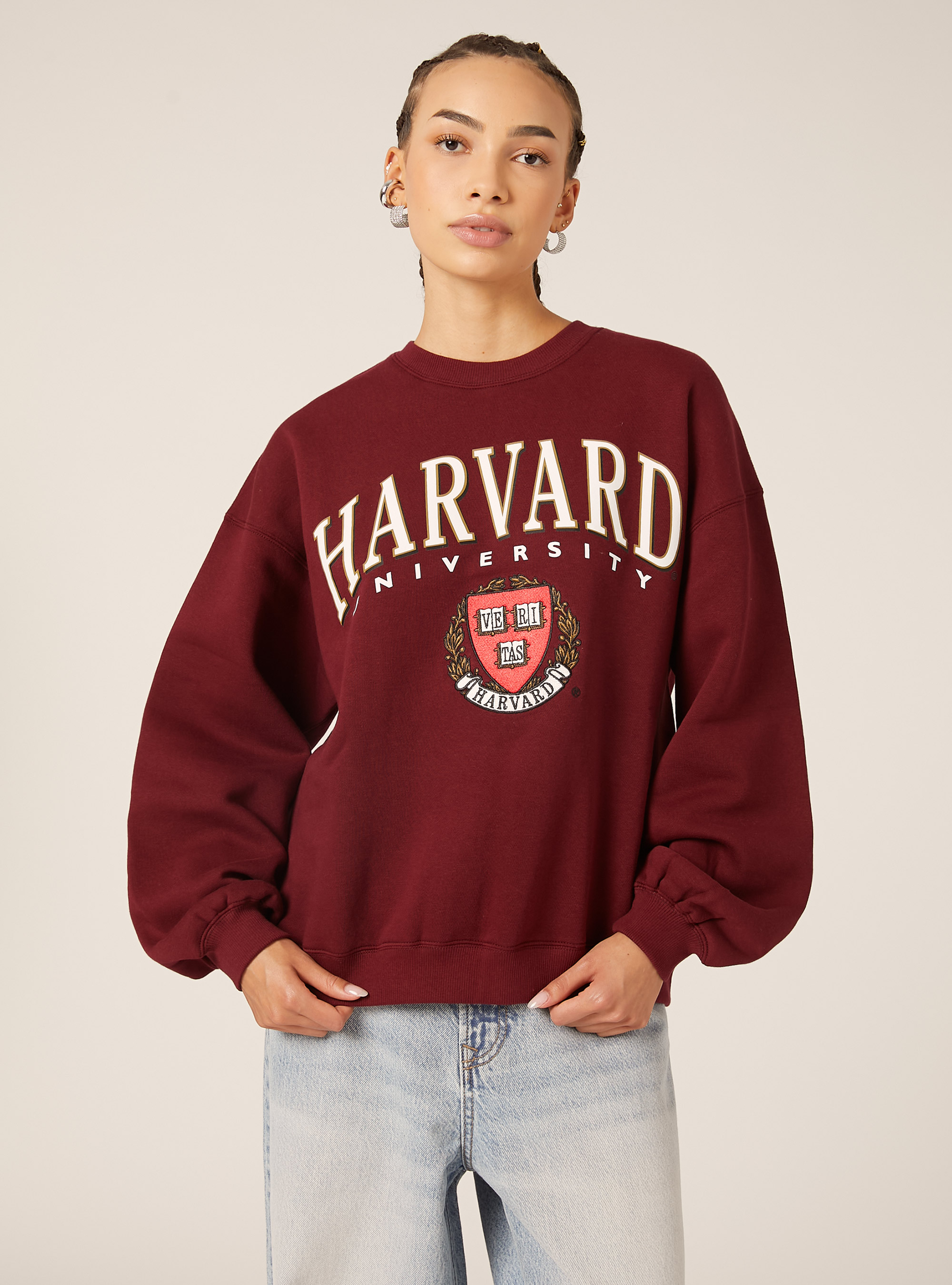 Harvard / Alcott Sweatshirt, BO1 BORDEAUX DARK