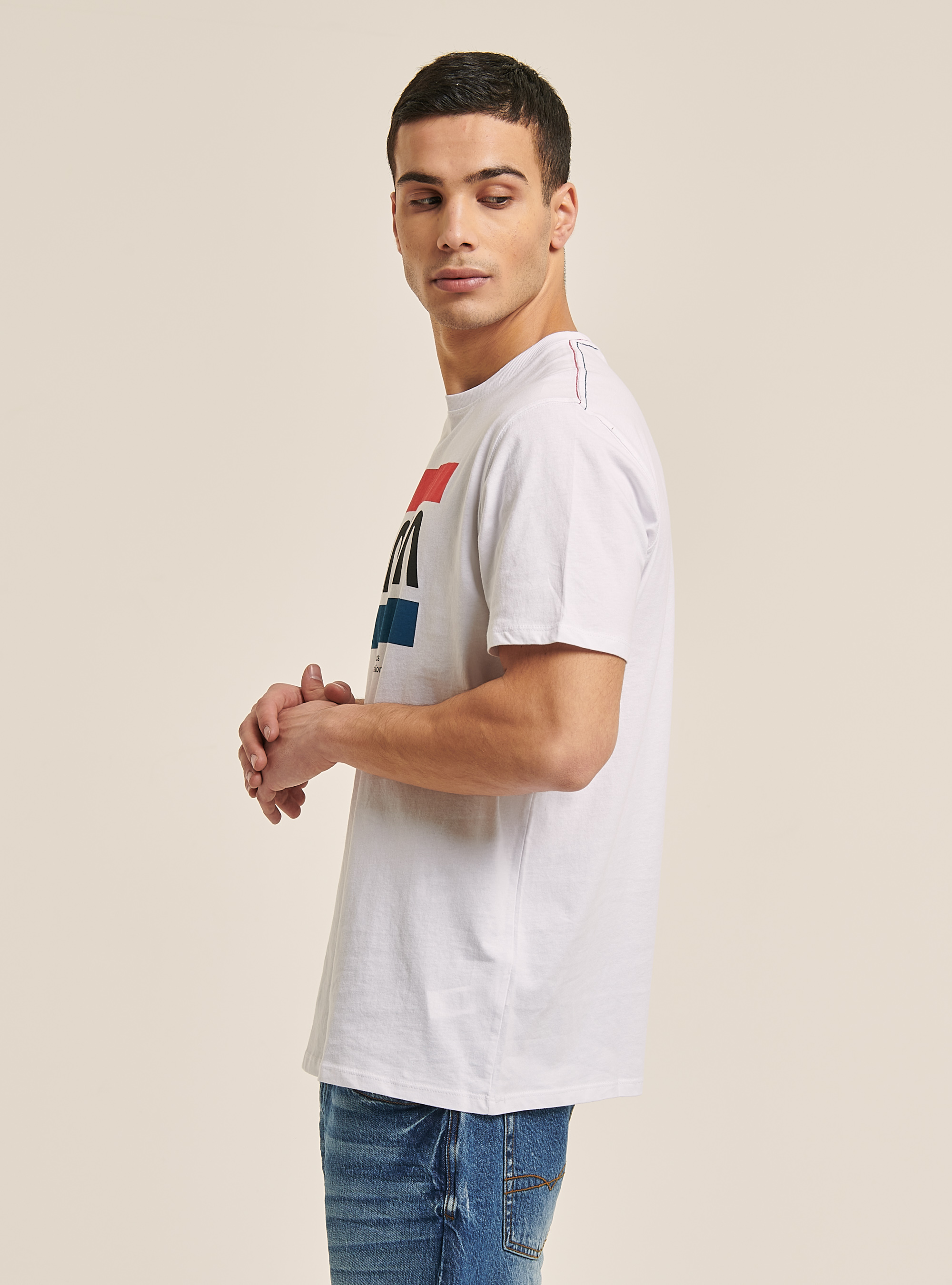 T-shirt Nasa for Alcott, WHITE