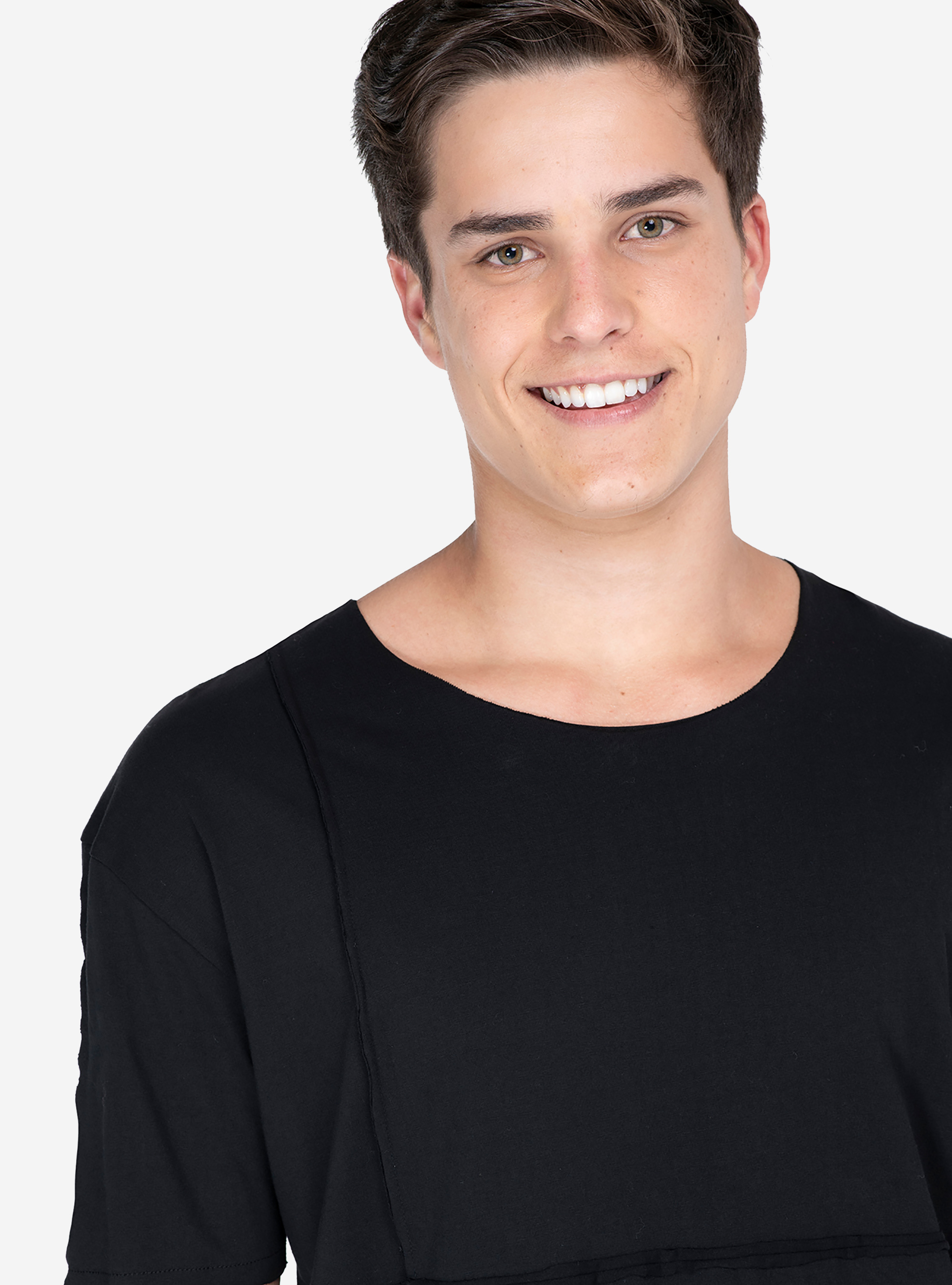 Maglietta oversize, NERO