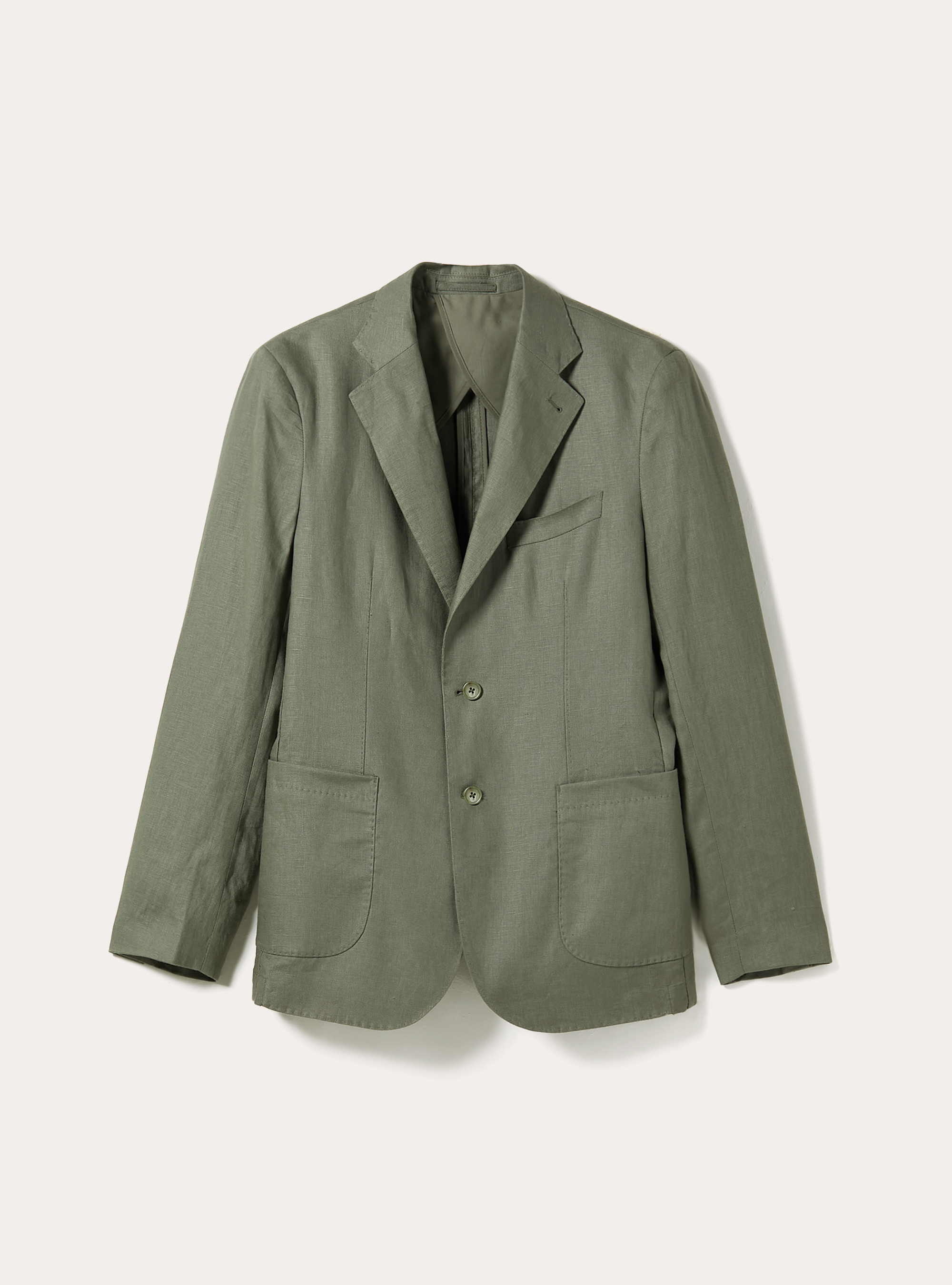 Pure Linen Jacket, KY2 KAKY MEDIUM