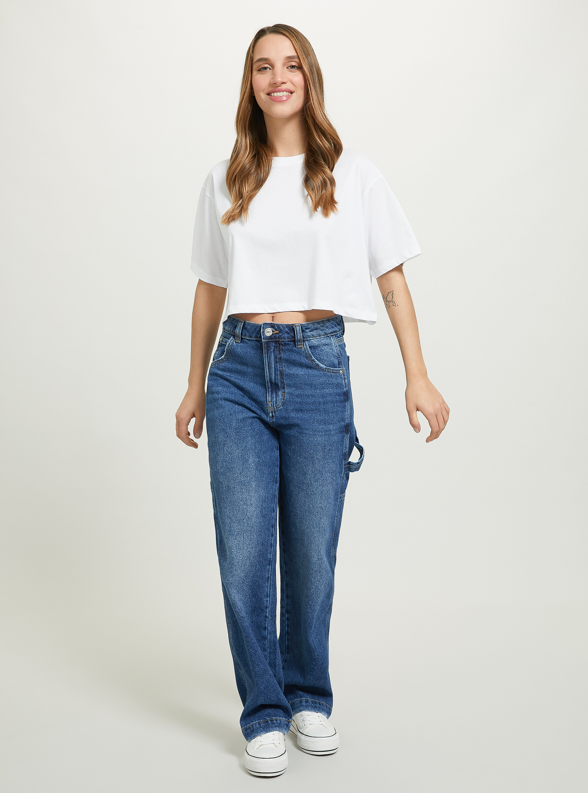 Jeans carpenter, D003 MEDIUM BLUE