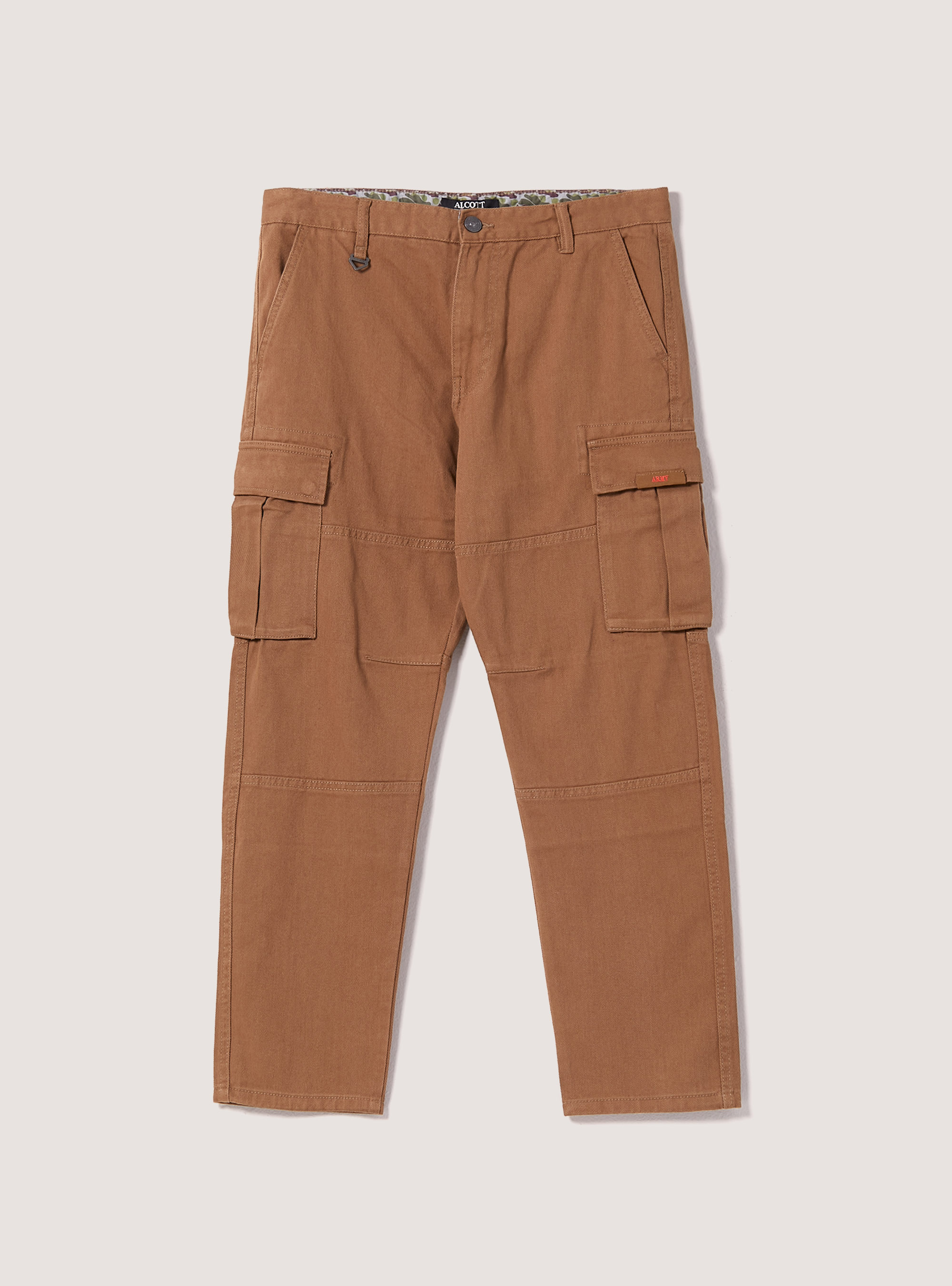 Pantalones cargo de sarga militar, BG2 BEIGE MEDIUM