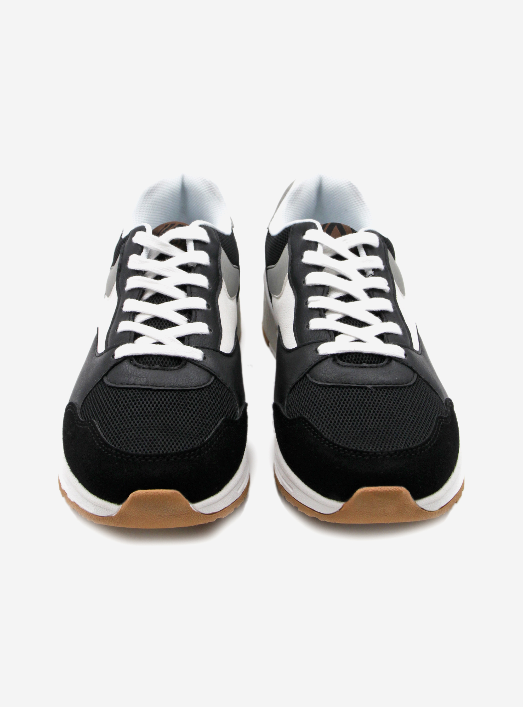 Baskets bicolores, C101 BLACK