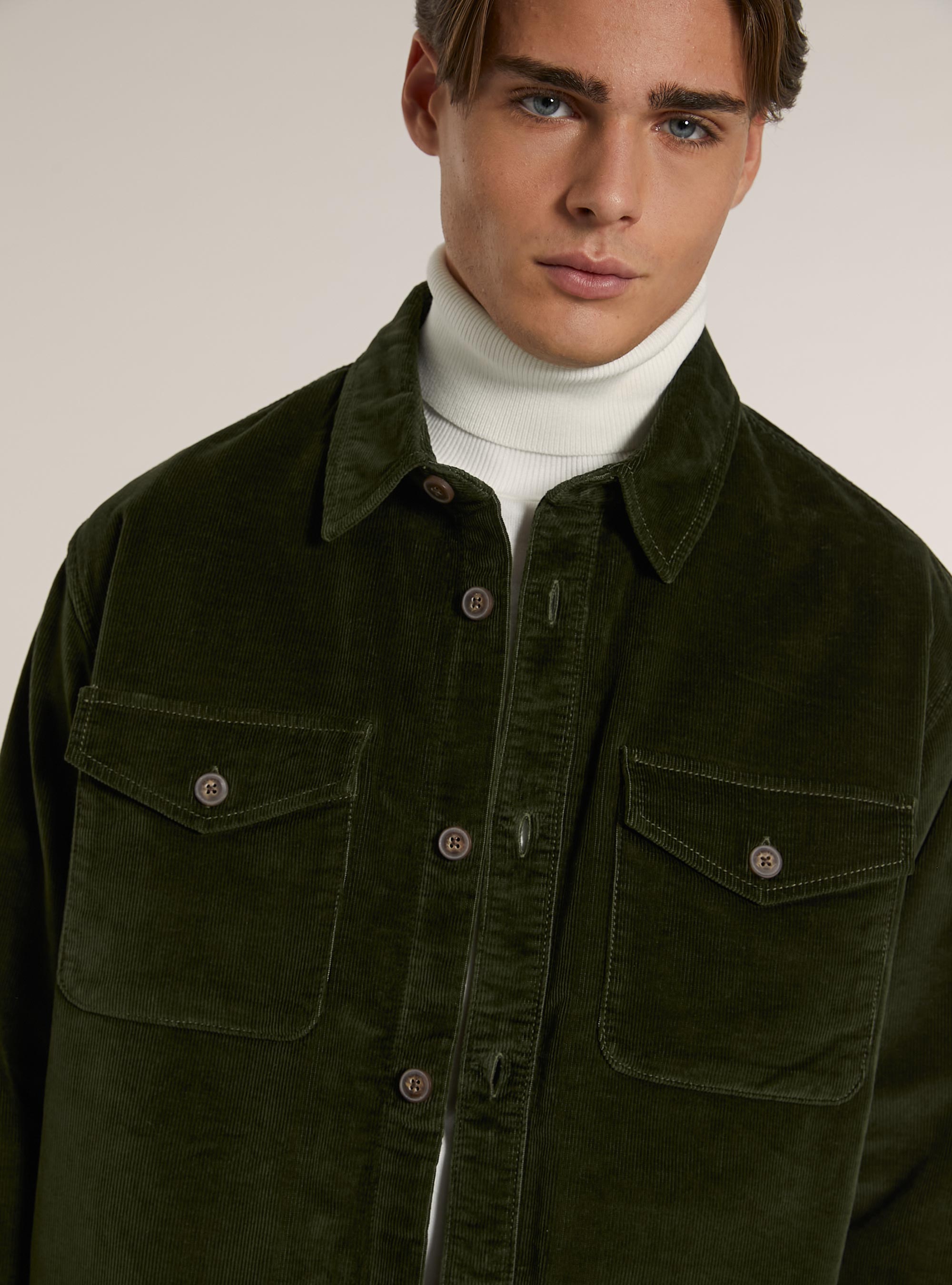 Chemise en velours cotel&eacute;, KY2 KAKY MEDIUM