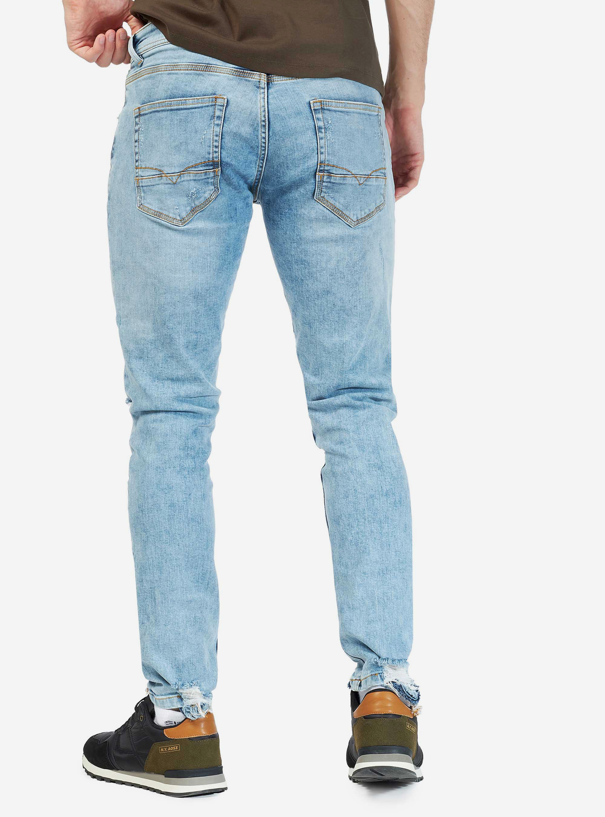 JEANS SKINNY FIT, BLUE