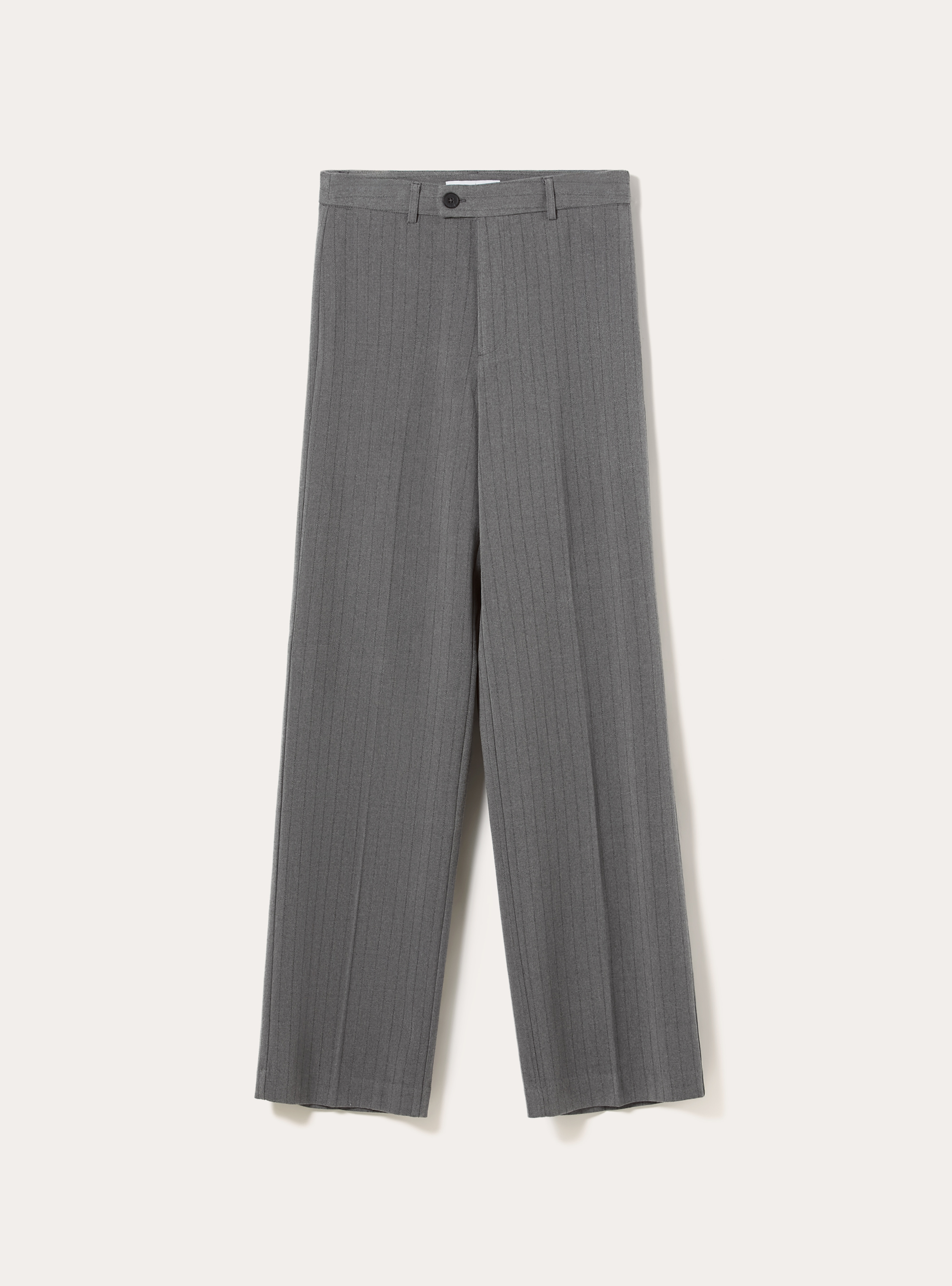 Pantaloni elaganti dritti gessati, MULTICOLORE