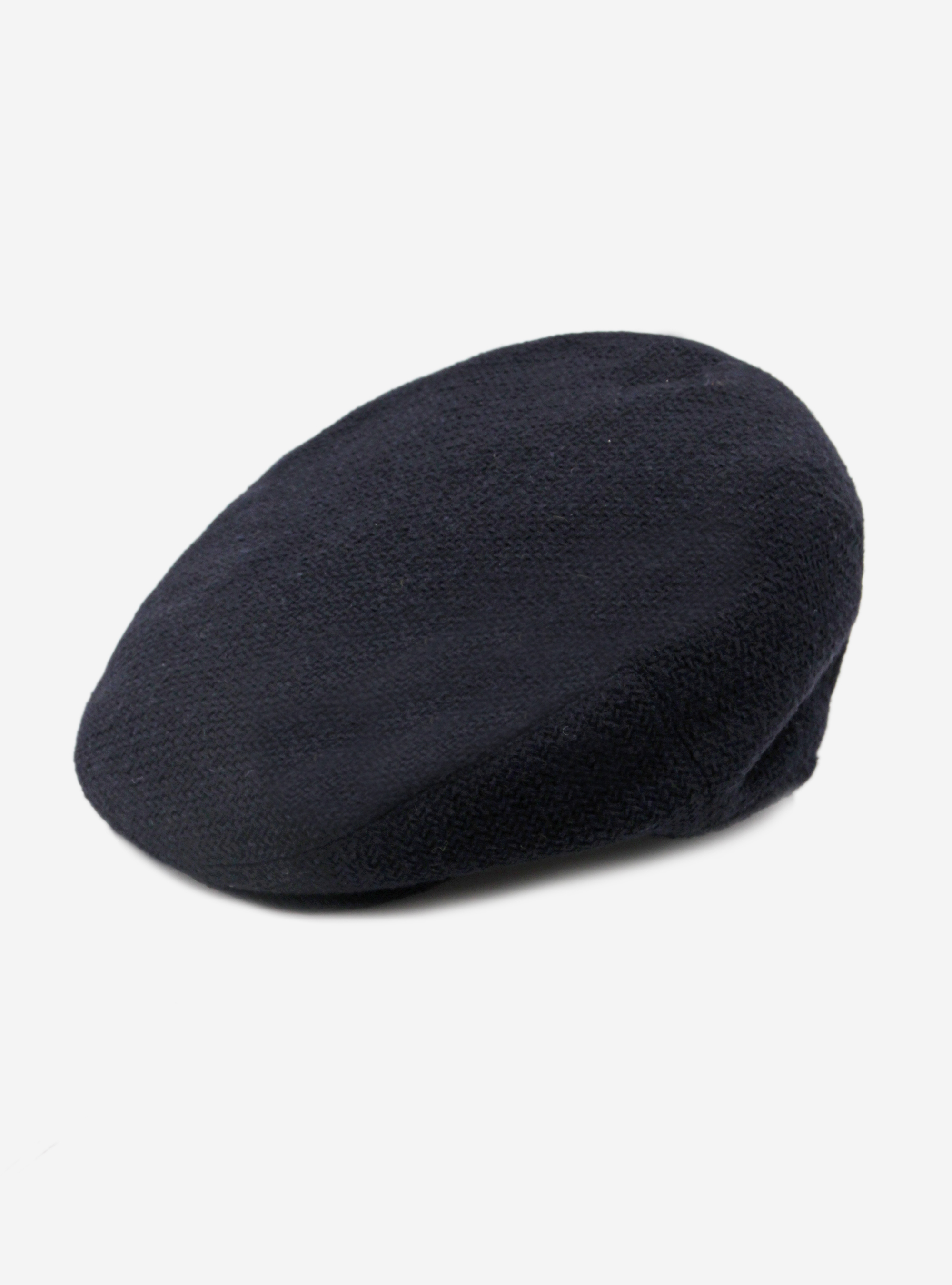 COPPOLA HATTERAS WOOL HERRINGBONE, NAVY BLUE