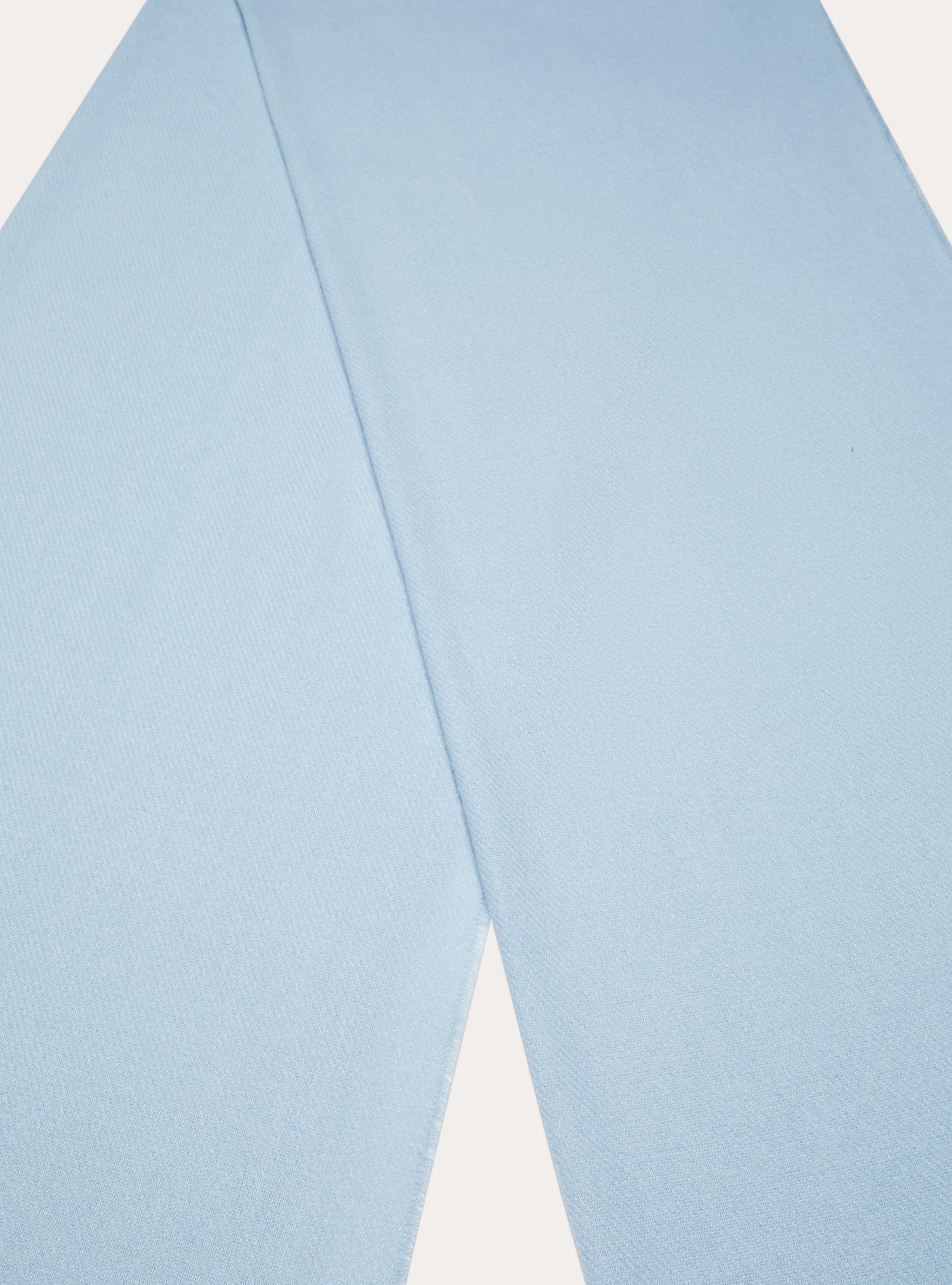 Sciarpa basica tinta unita, AZ2 AZURE MEDIUM