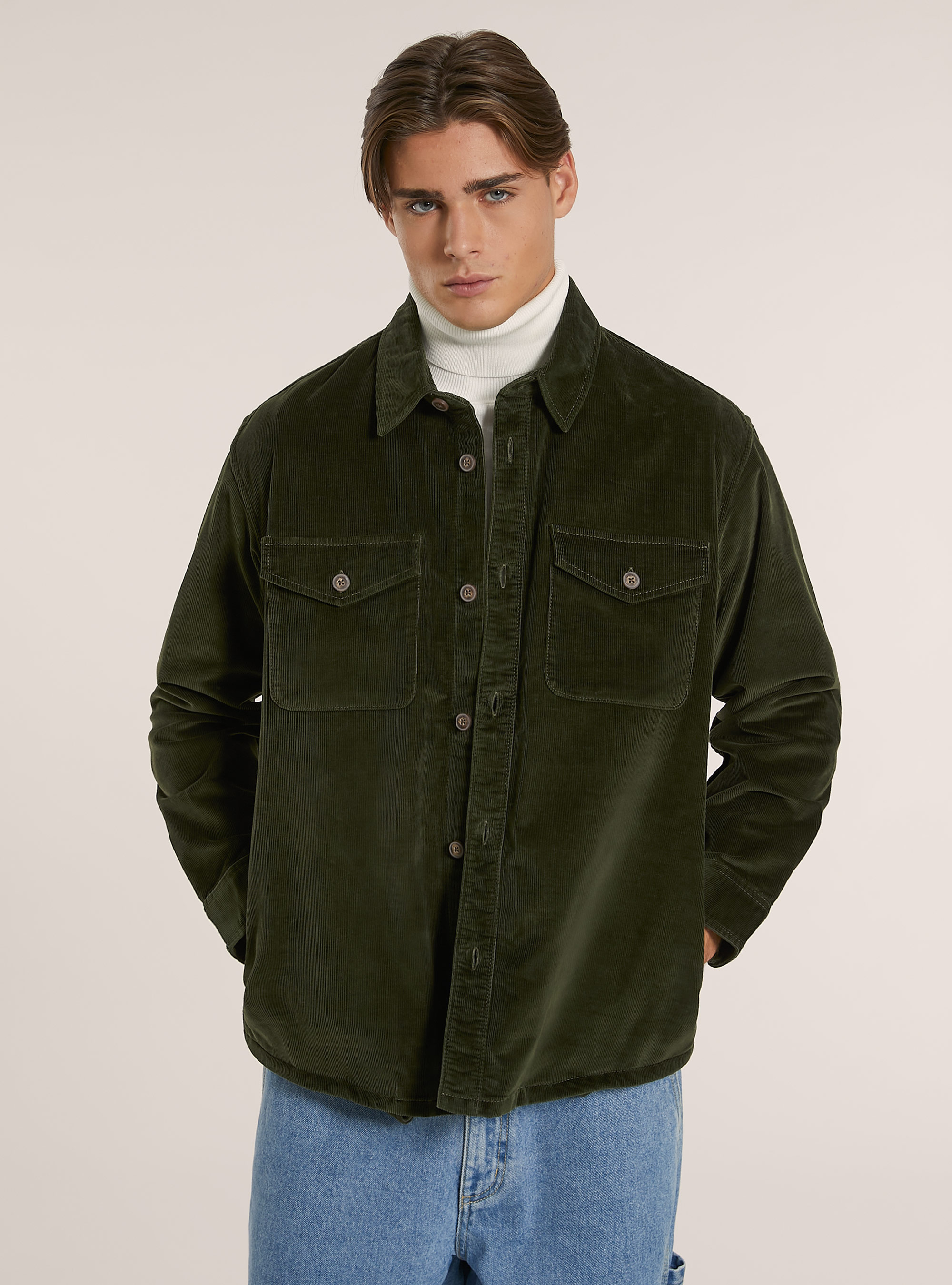 Chemise en velours cotel&eacute;, KY2 KAKY MEDIUM