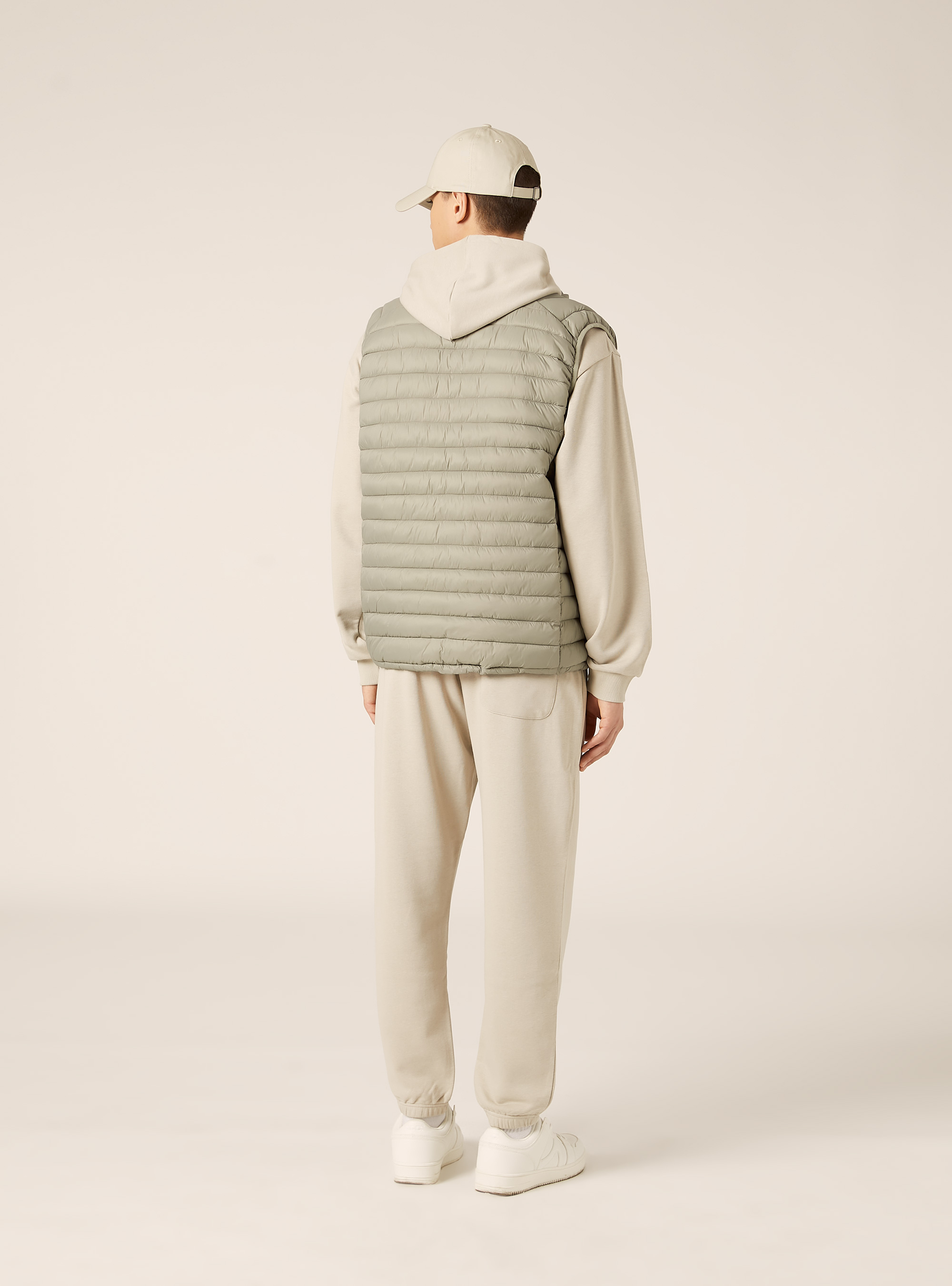 Smanicato basico con patch logato, SG3 SAGE LIGHT