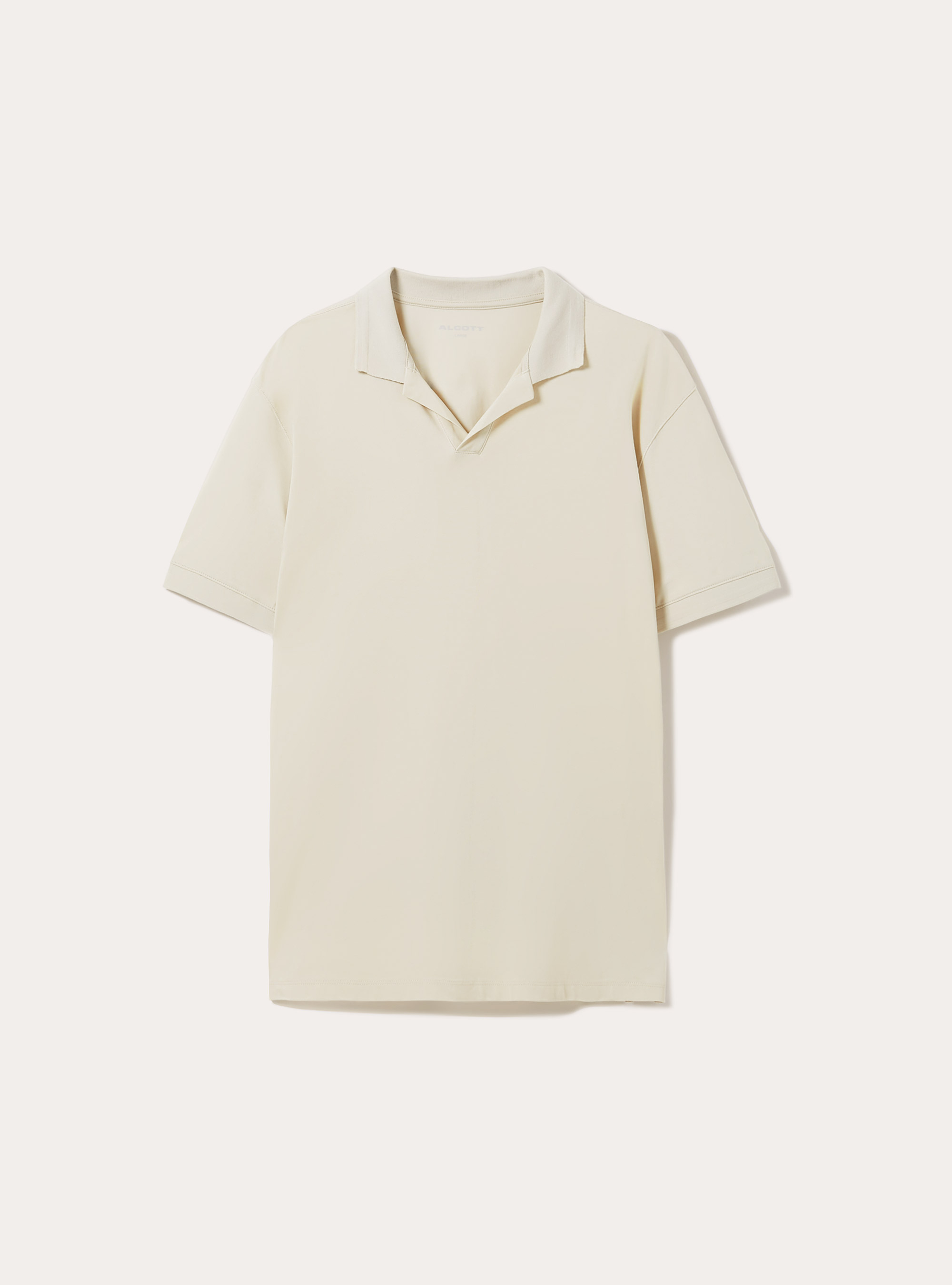 Polo de piqué elástico AIRes, BG3 BEIGE LIGHT