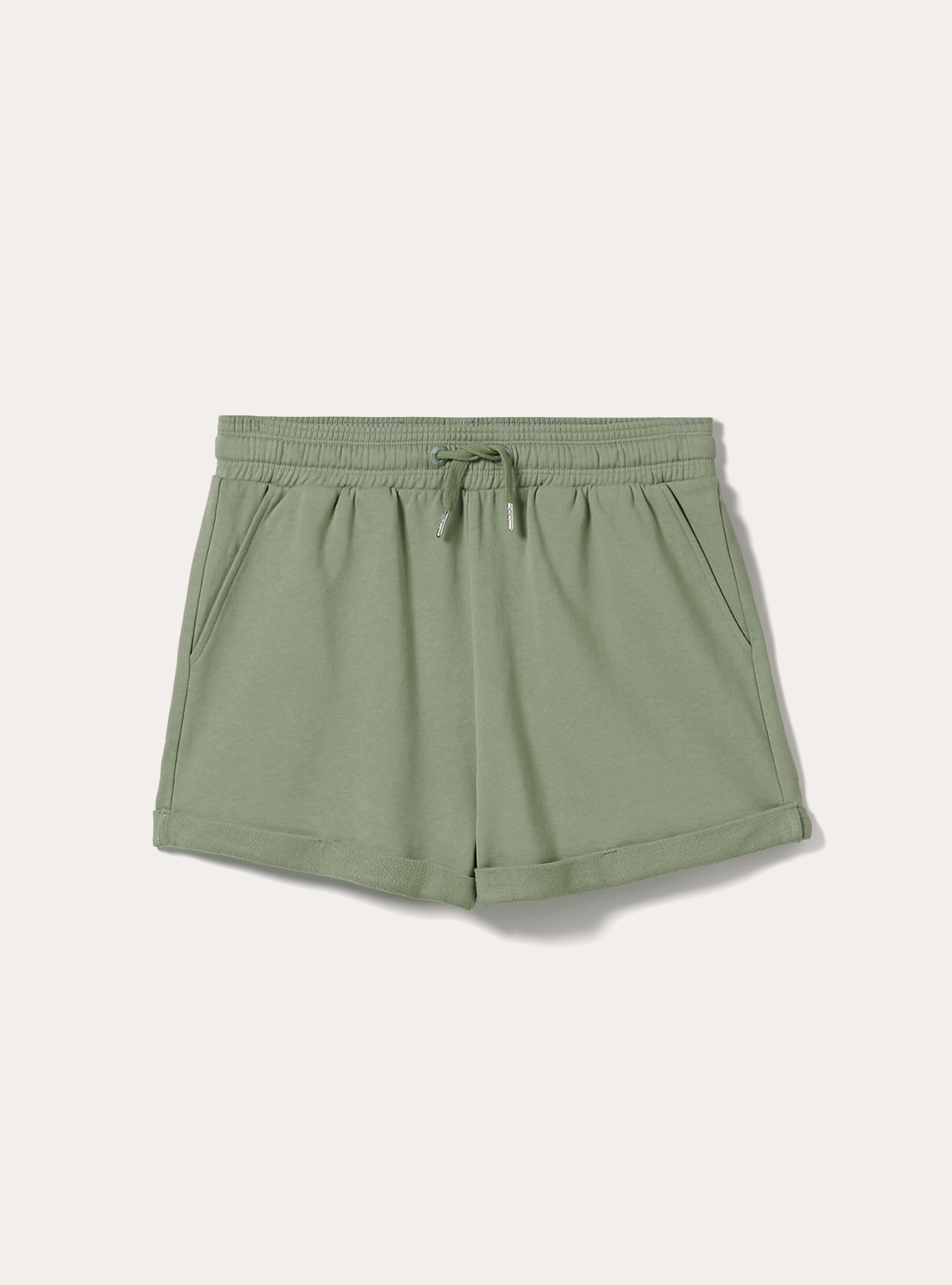Plush shorts with drawstrings, KY2 KAKY MEDIUM