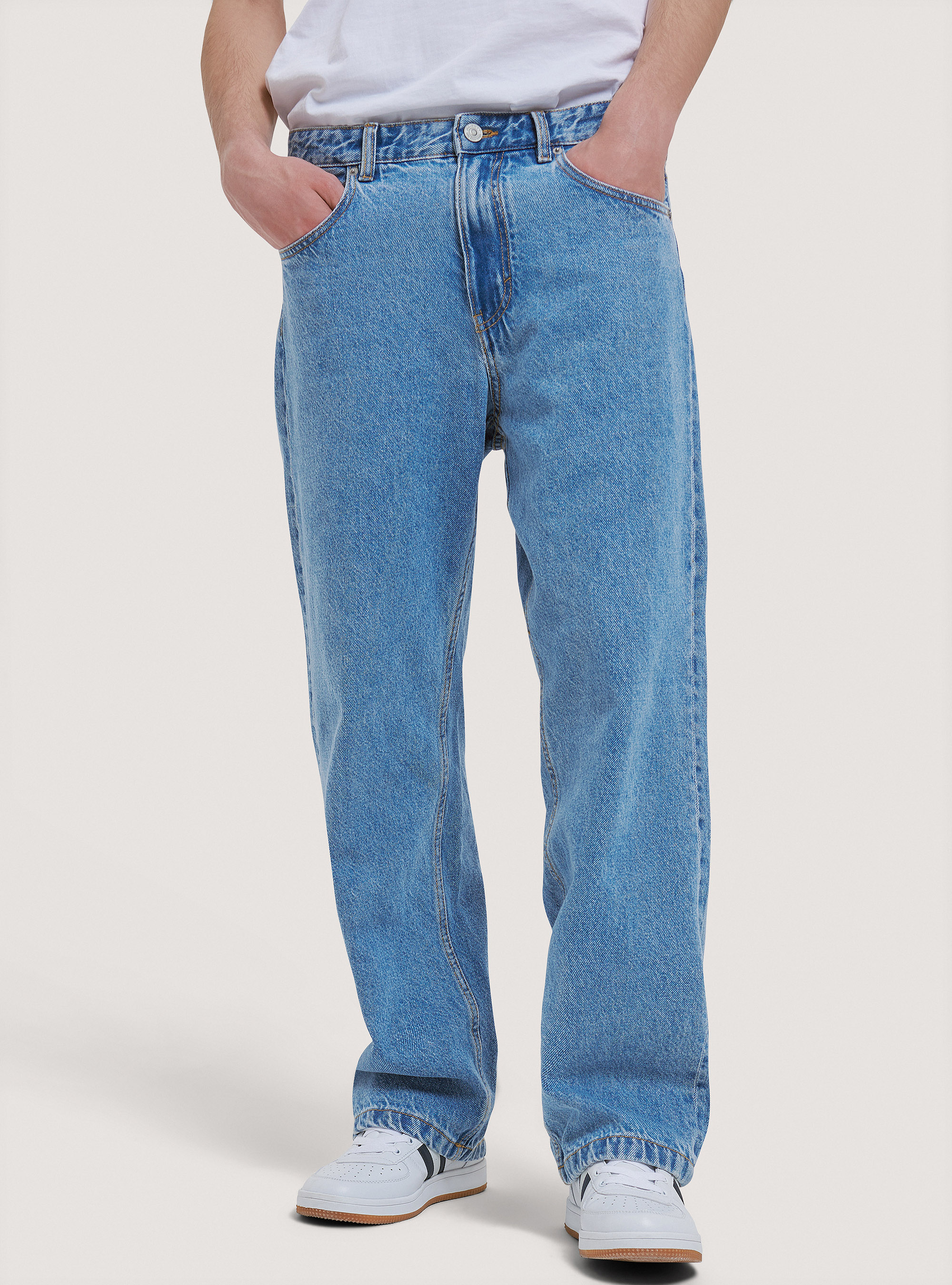 Baggy fit jeans, D005 LIGHT BLUE