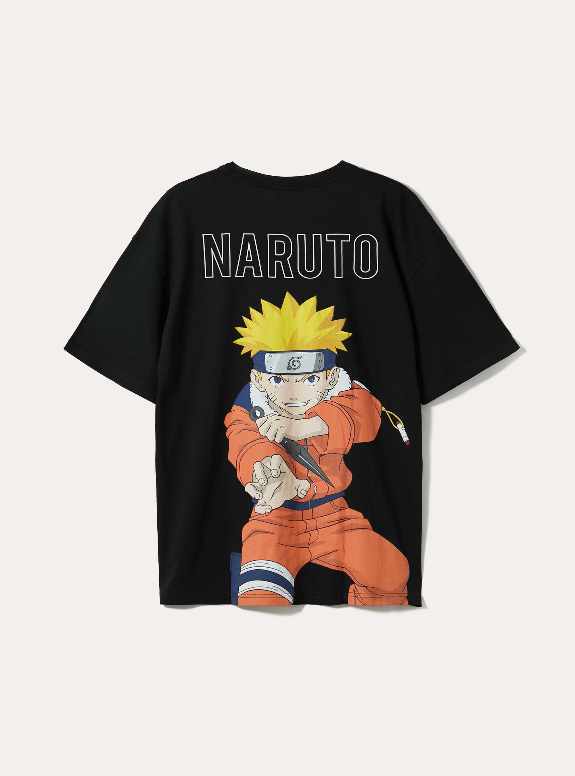 Naruto / Alcott oversized T-shirt, BK1 BLACK