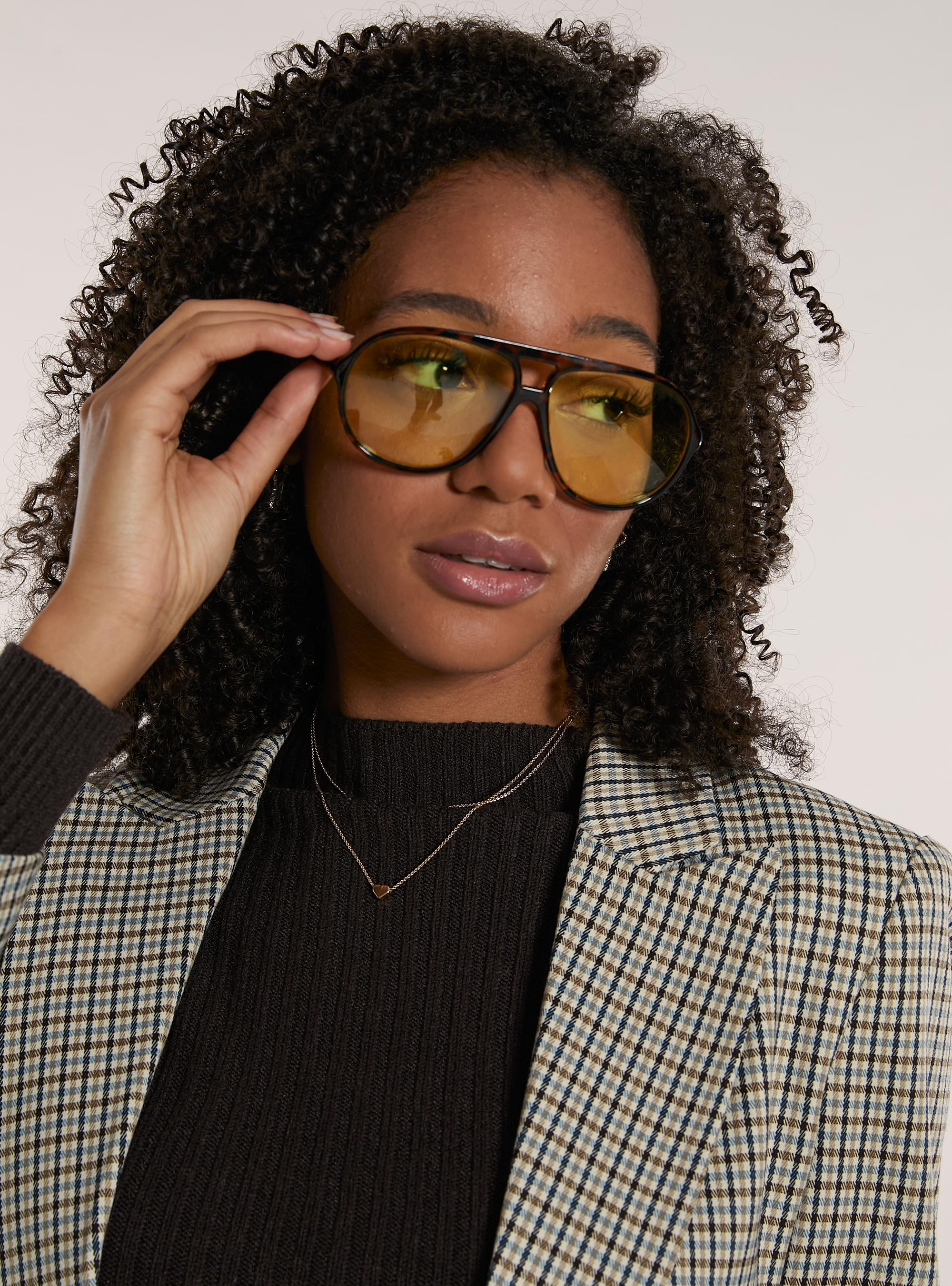 Giacca a quadri, BG2 BEIGE MEDIUM