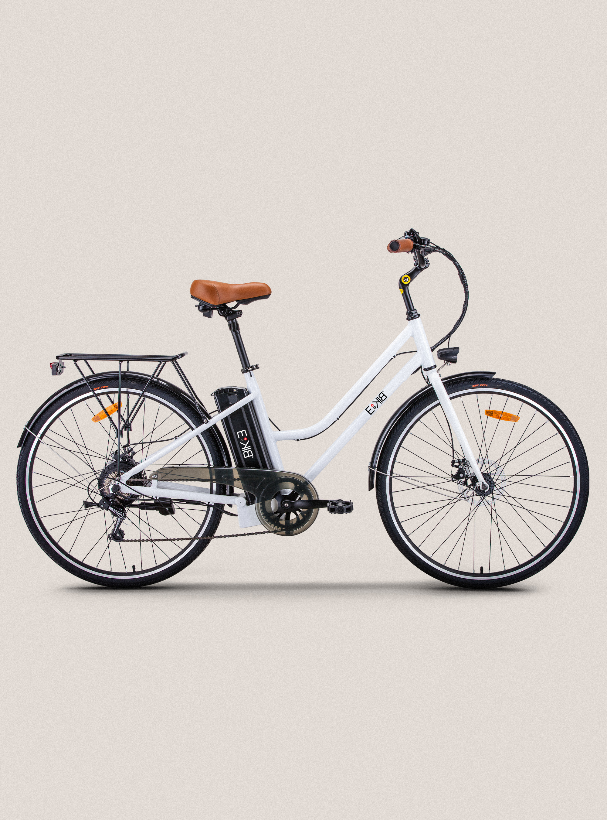 Electric bicycle Ebike RKS 250W MJ1 Shimano, WHITE
