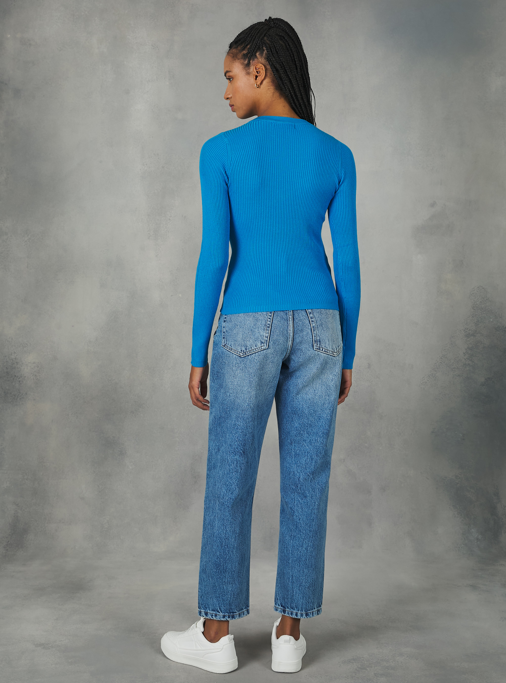 Pullover with V motif, RY2 ROYALE MEDIUM