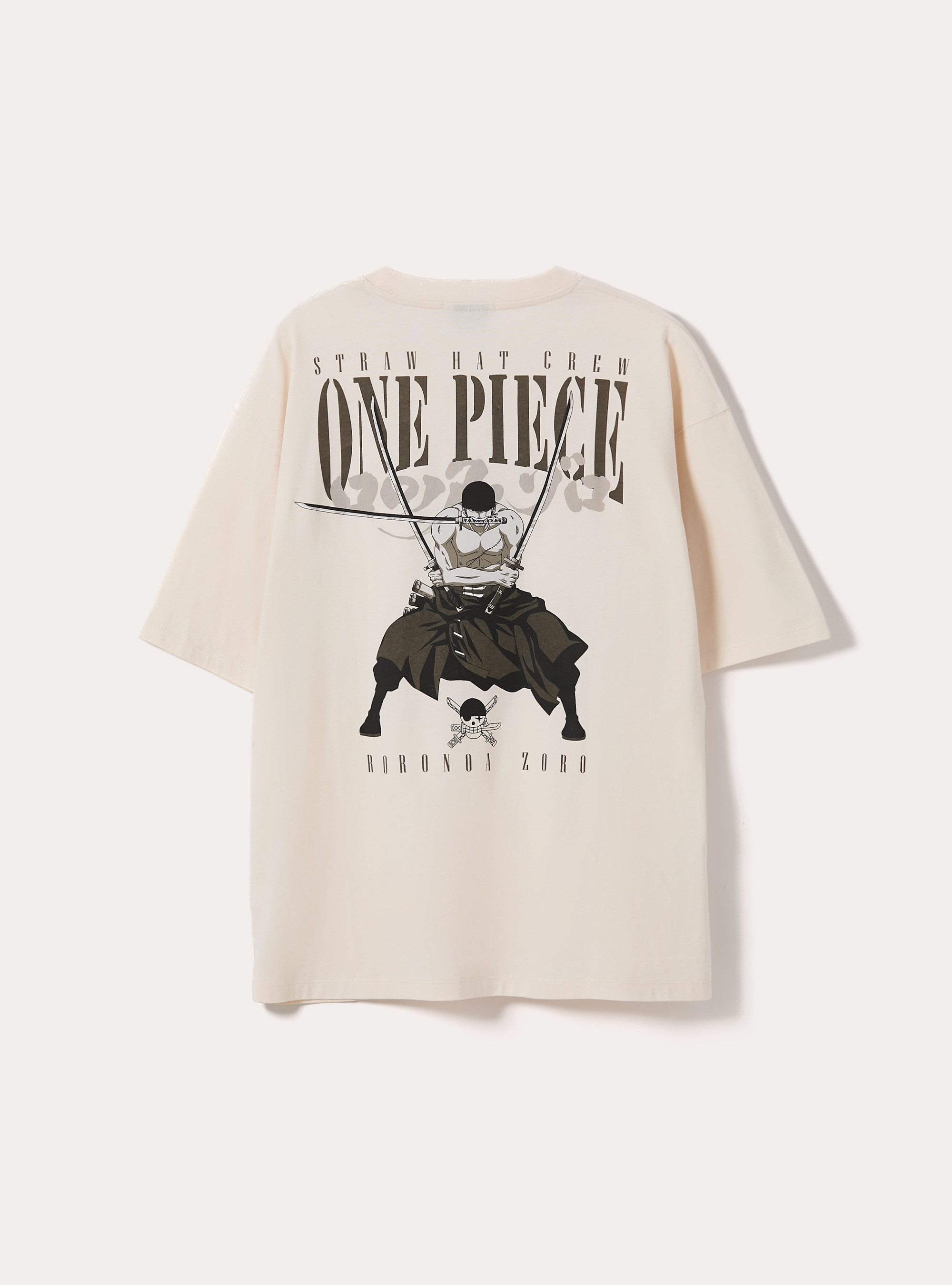 T-shirt one piece  boxy fit, CR3 CREAM LIGHT