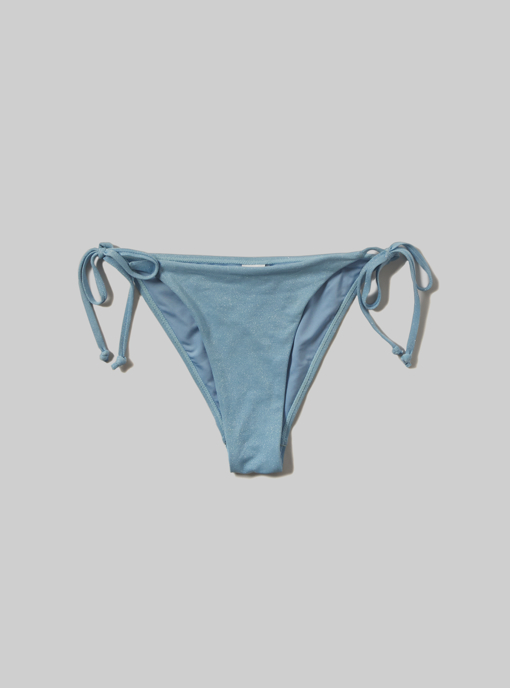 Bikini briefs in recycled fabric, AZURE
