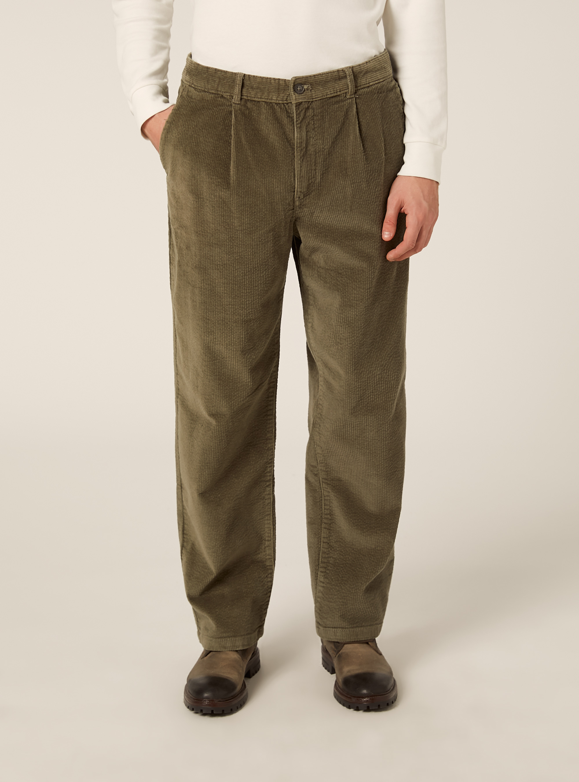 Pantalon en velours cotel&eacute;, KY2 KAKY MEDIUM