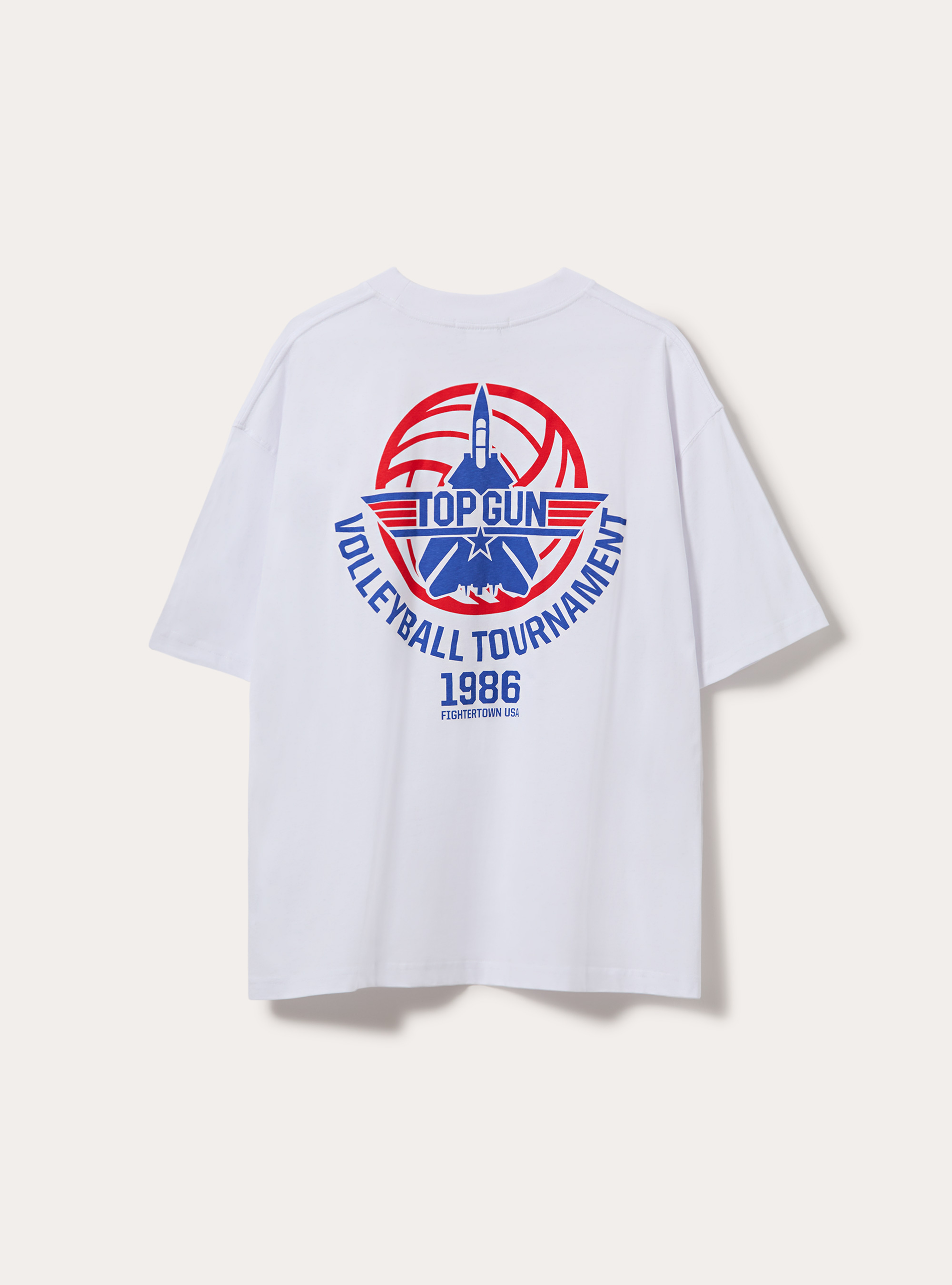 Maglietta Boxy fit Top Gun / Alcott, WH3 WHITE