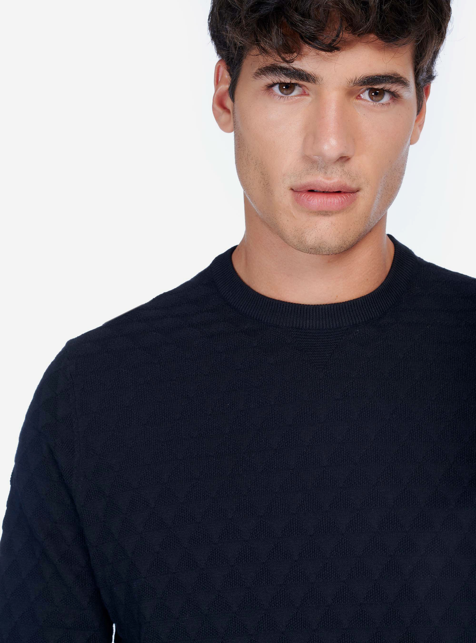 BASIC PULLOVER, BLACK
