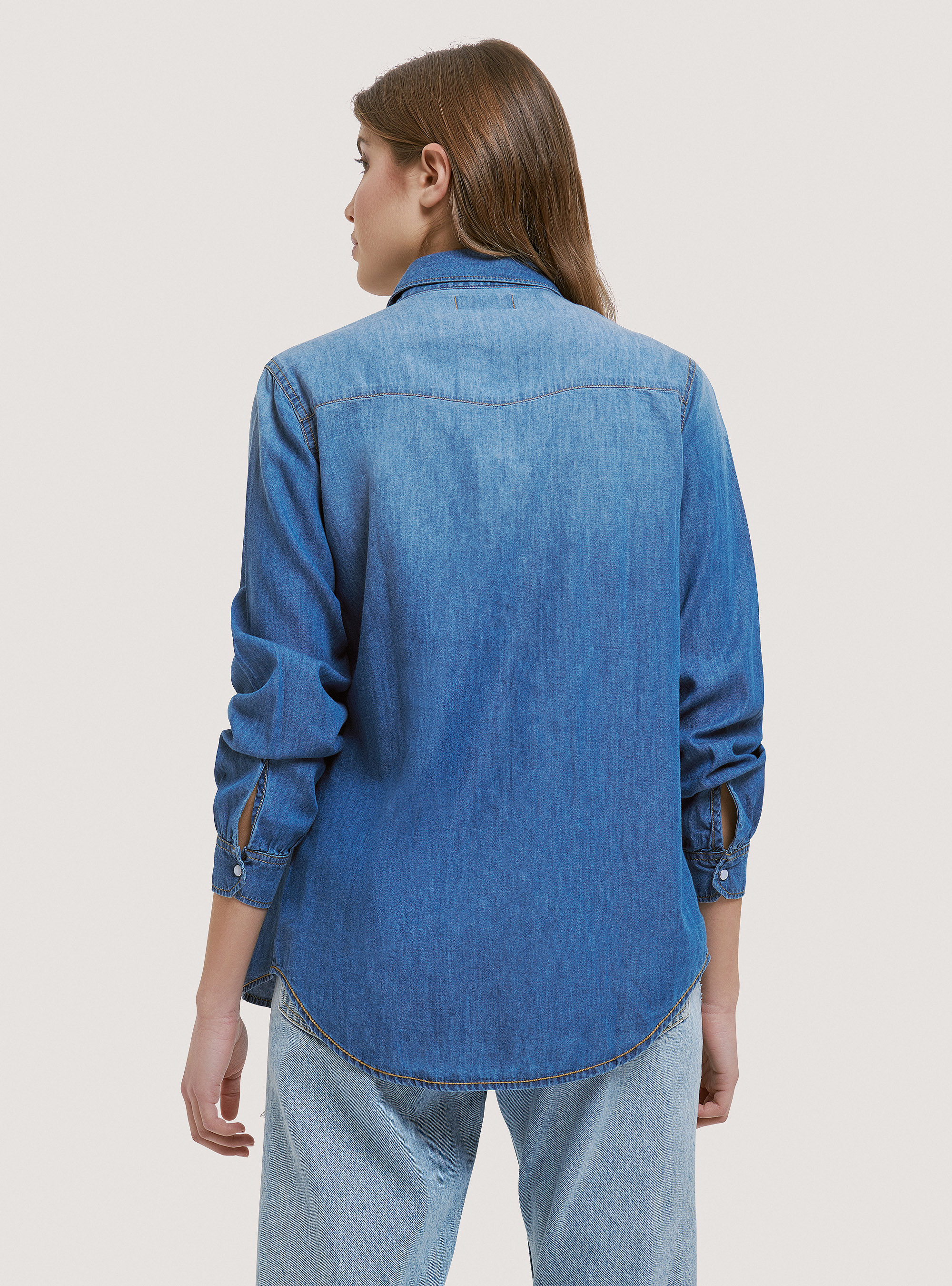 Denim-Hemd, C220 BLUE