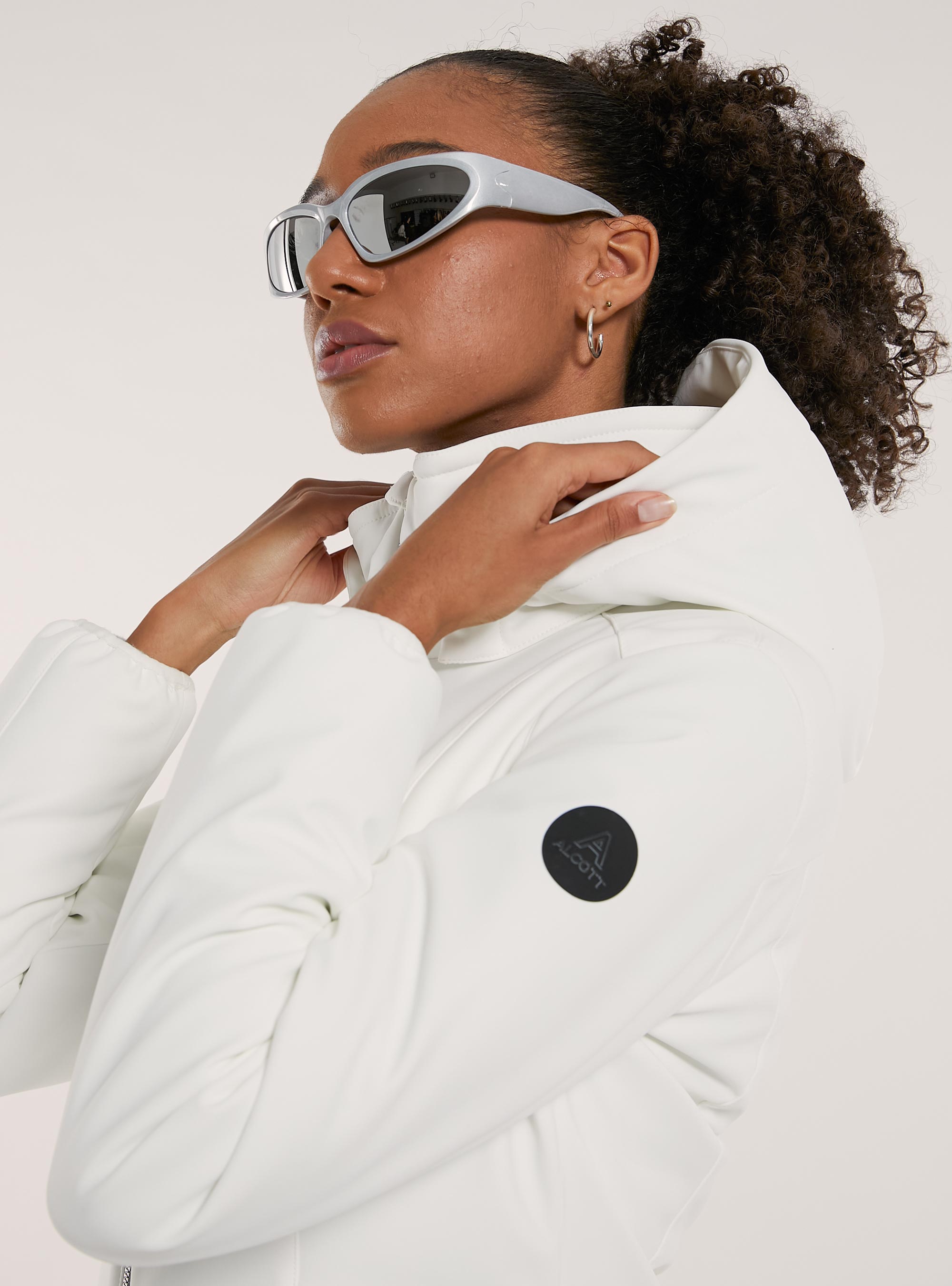 Giubbotto tecnico con imbottitura riciclata, WH2 WHITE