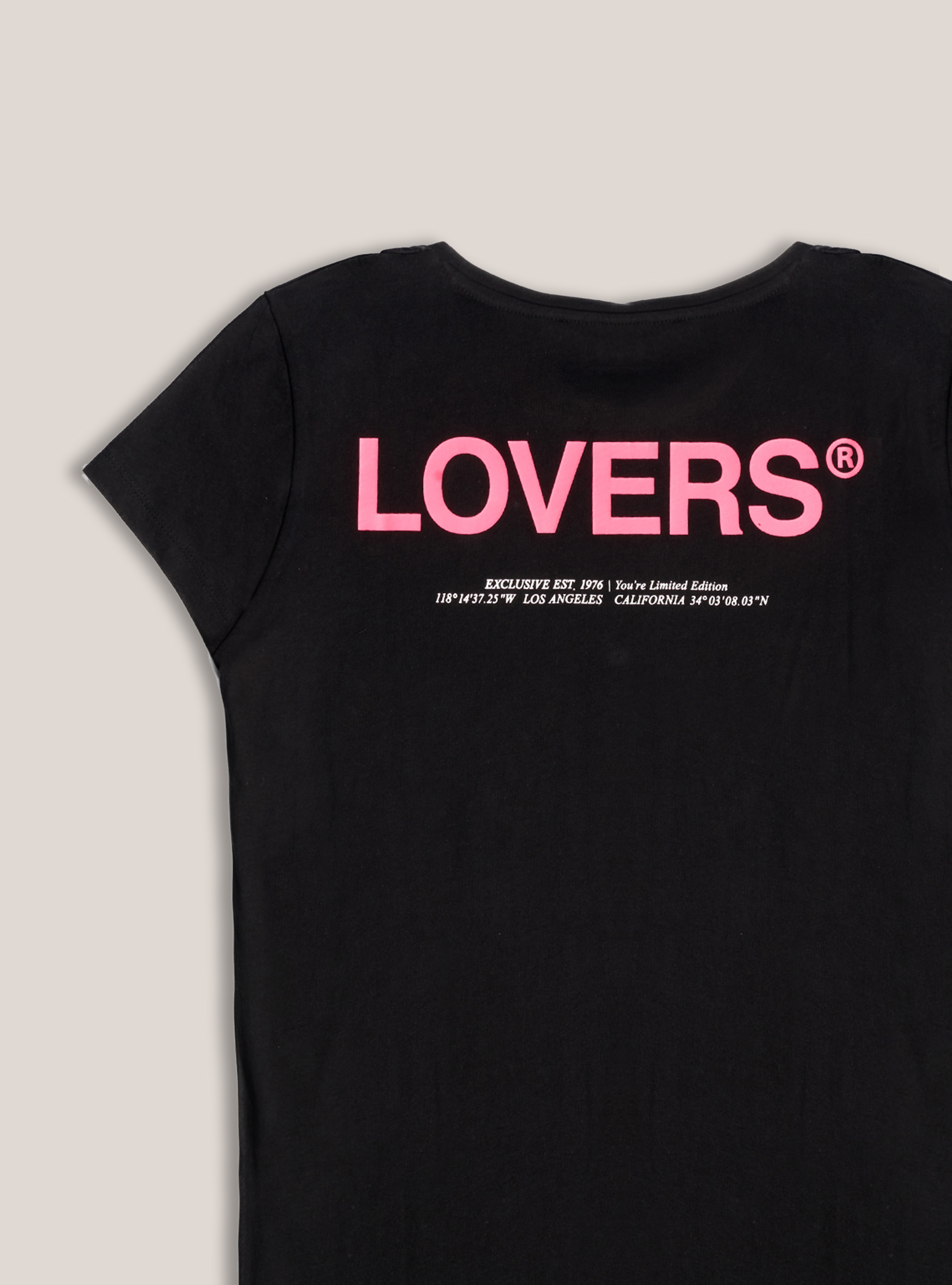 Long-Fit-Shirt mit Aufdruck, C101 BLACK