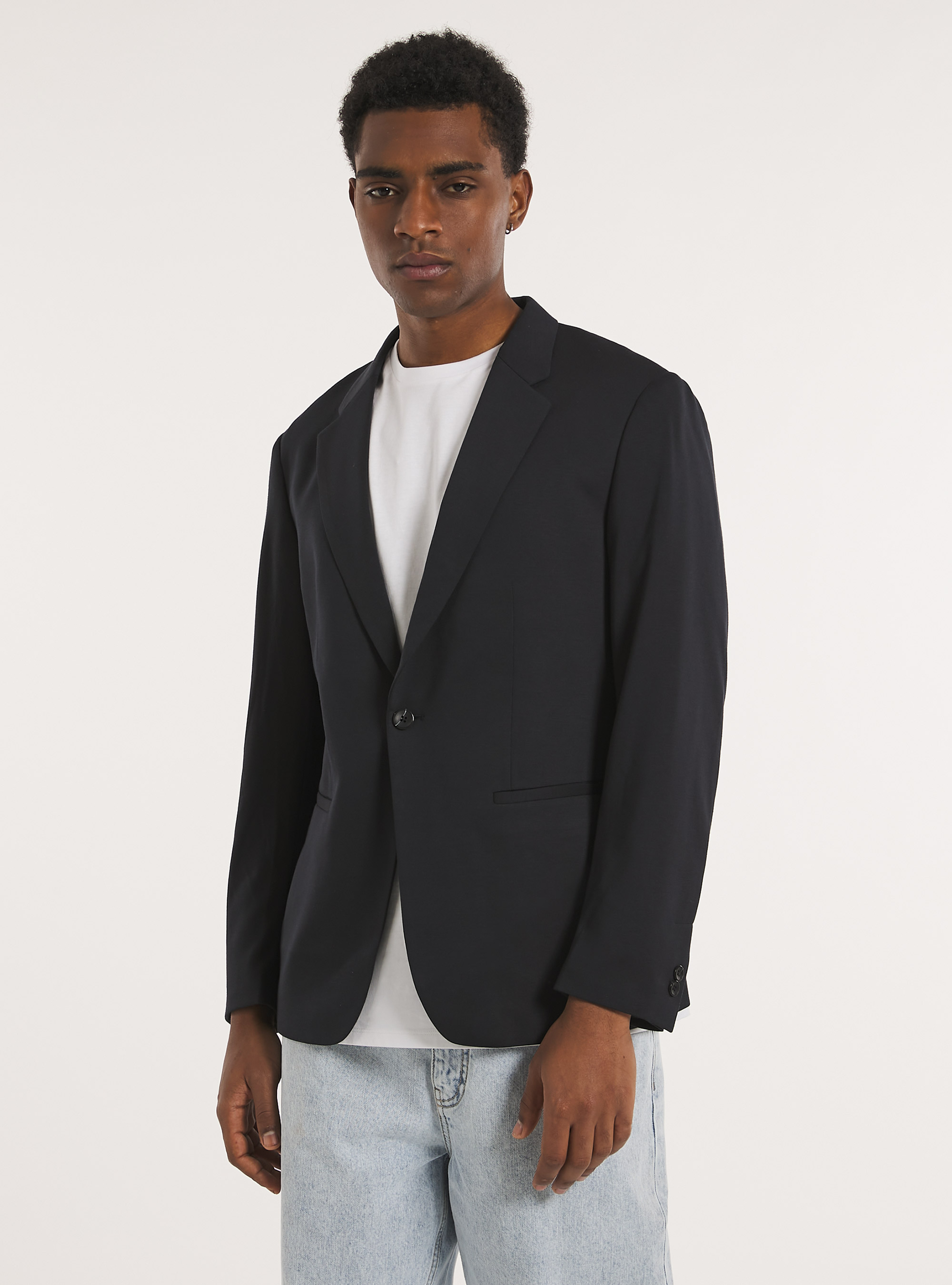 Jersey-Jacke, NA2 NAVY MEDIUM