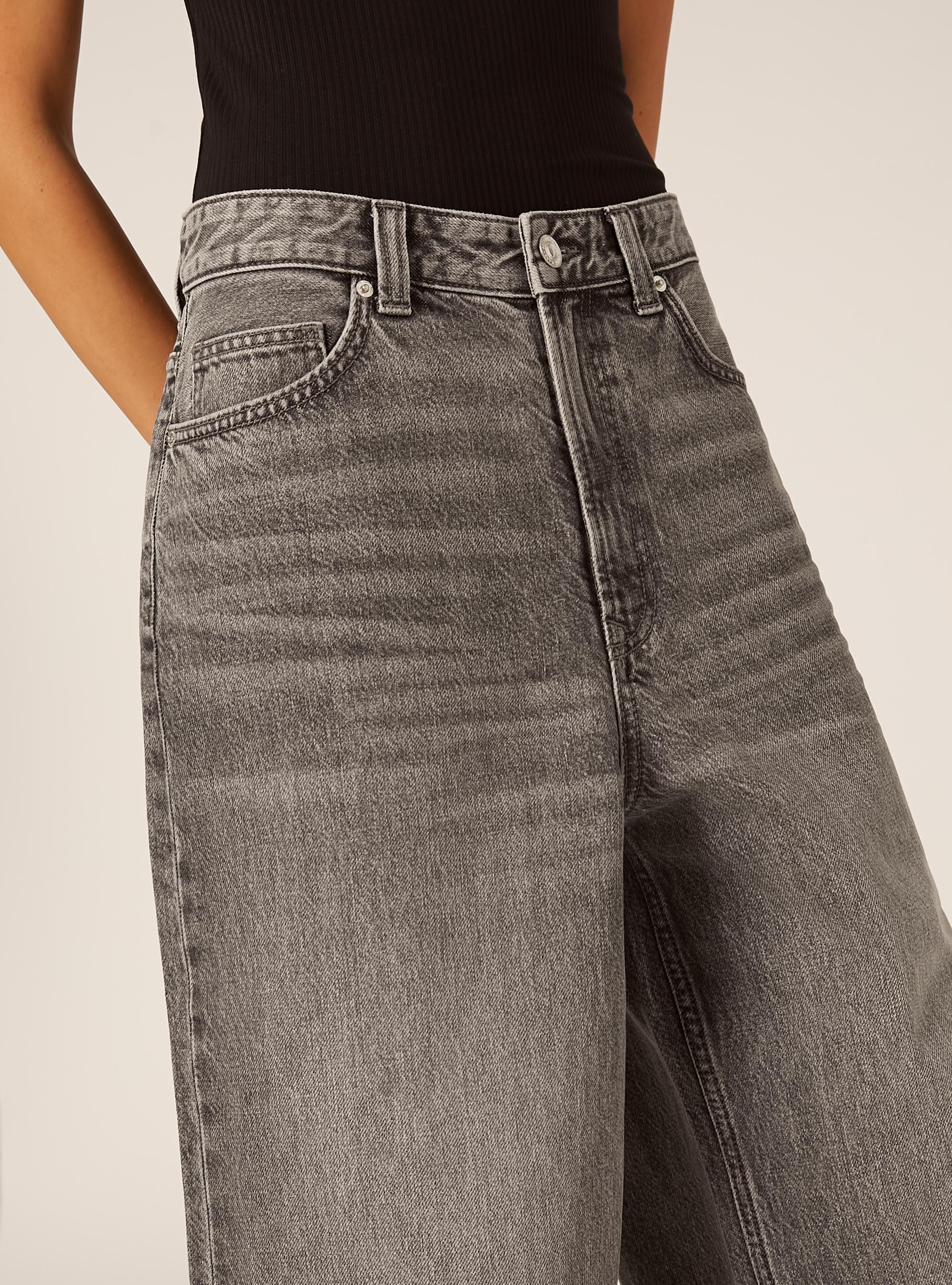 Super baggy fit jeans, D00G GREY