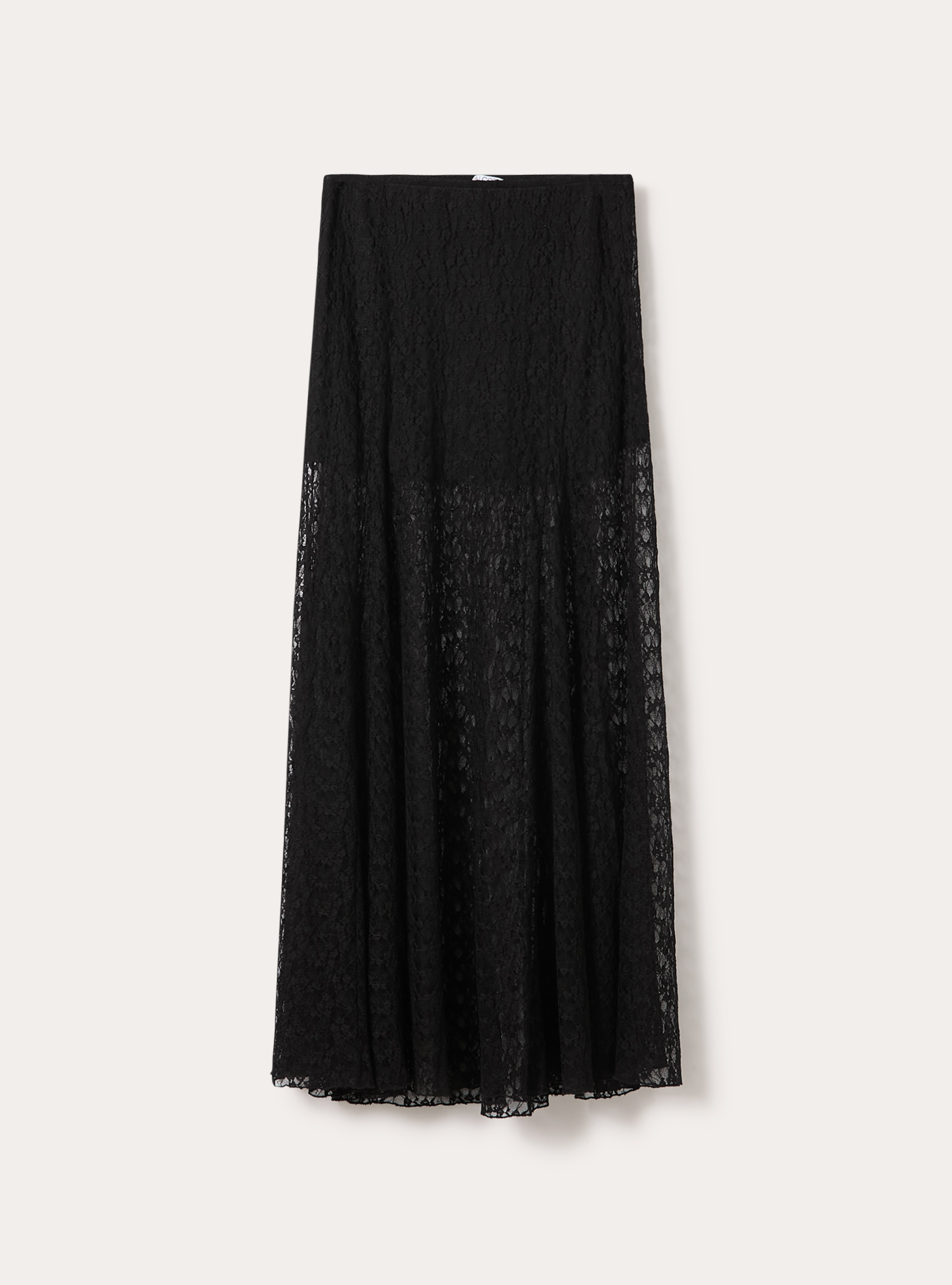 Gonna midi in pizzo, BK1 BLACK